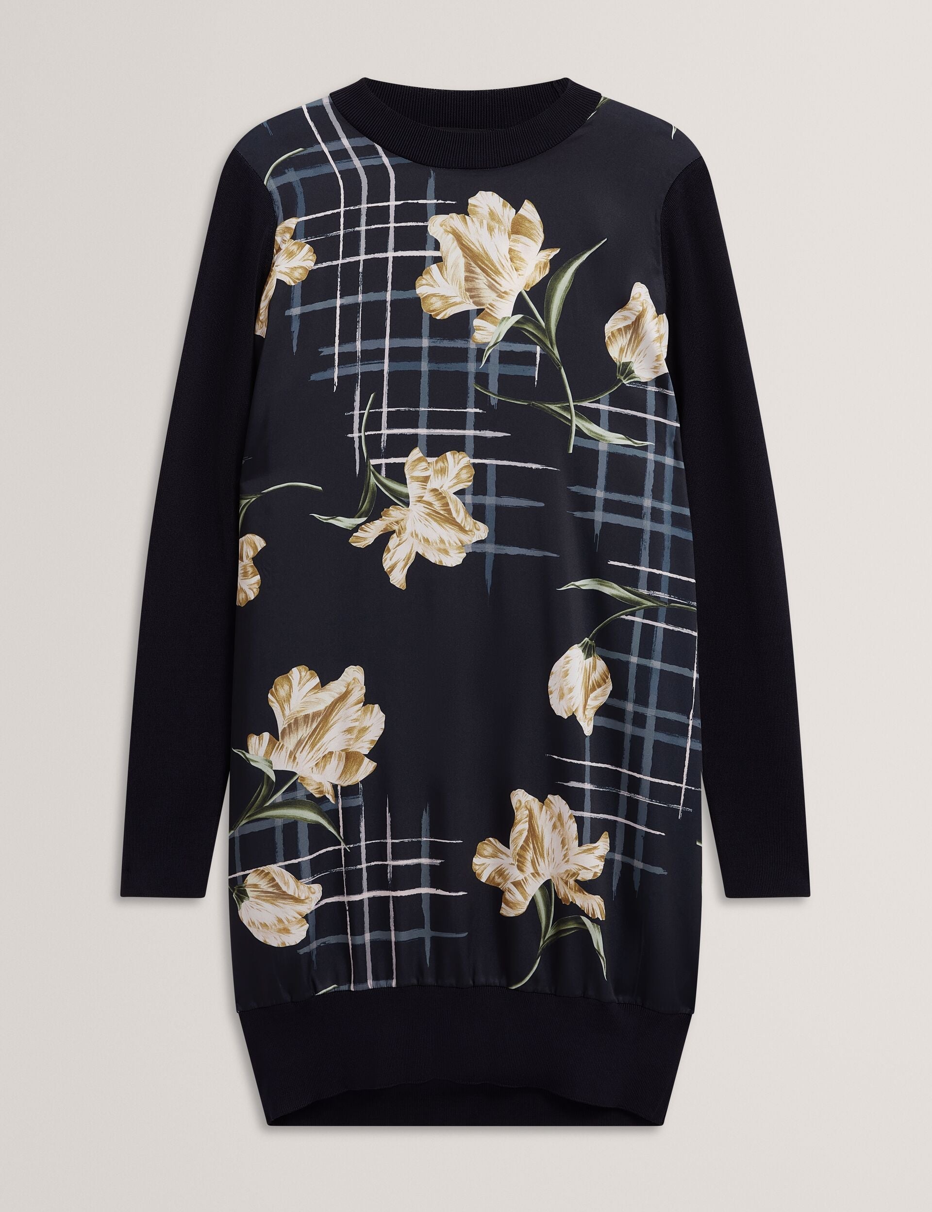 Ted Baker Zorela Printed Woven Front Mini Dress Women's