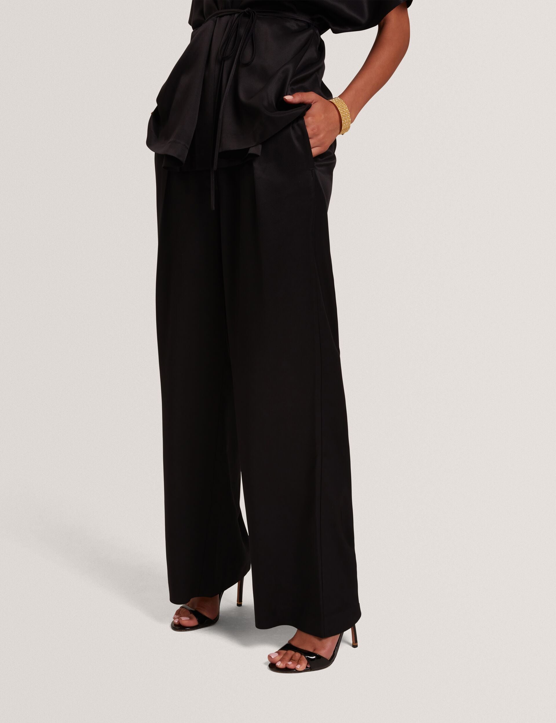 Ted Baker Herria Tailored Straight Leg Elastic Back Trousers Women's