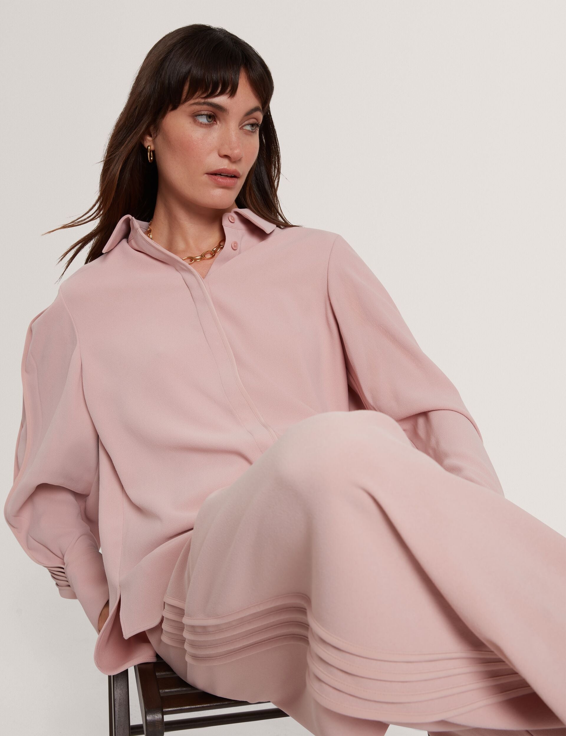 Ted Baker Gorjja Piping Detail Pullon Wide Leg Trousers Women's