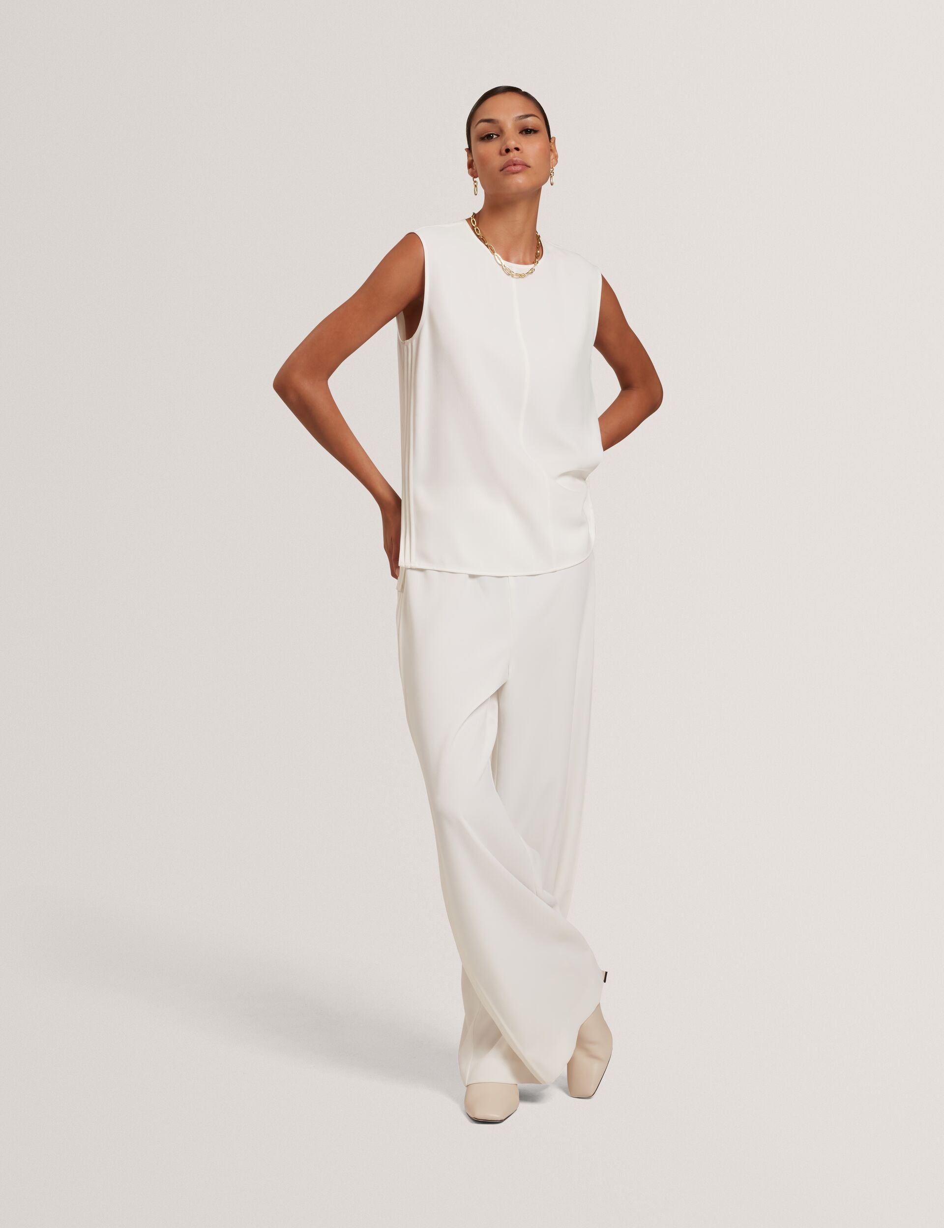Ted Baker Gorjja Piping Detail Pullon Wide Leg Trousers Women's