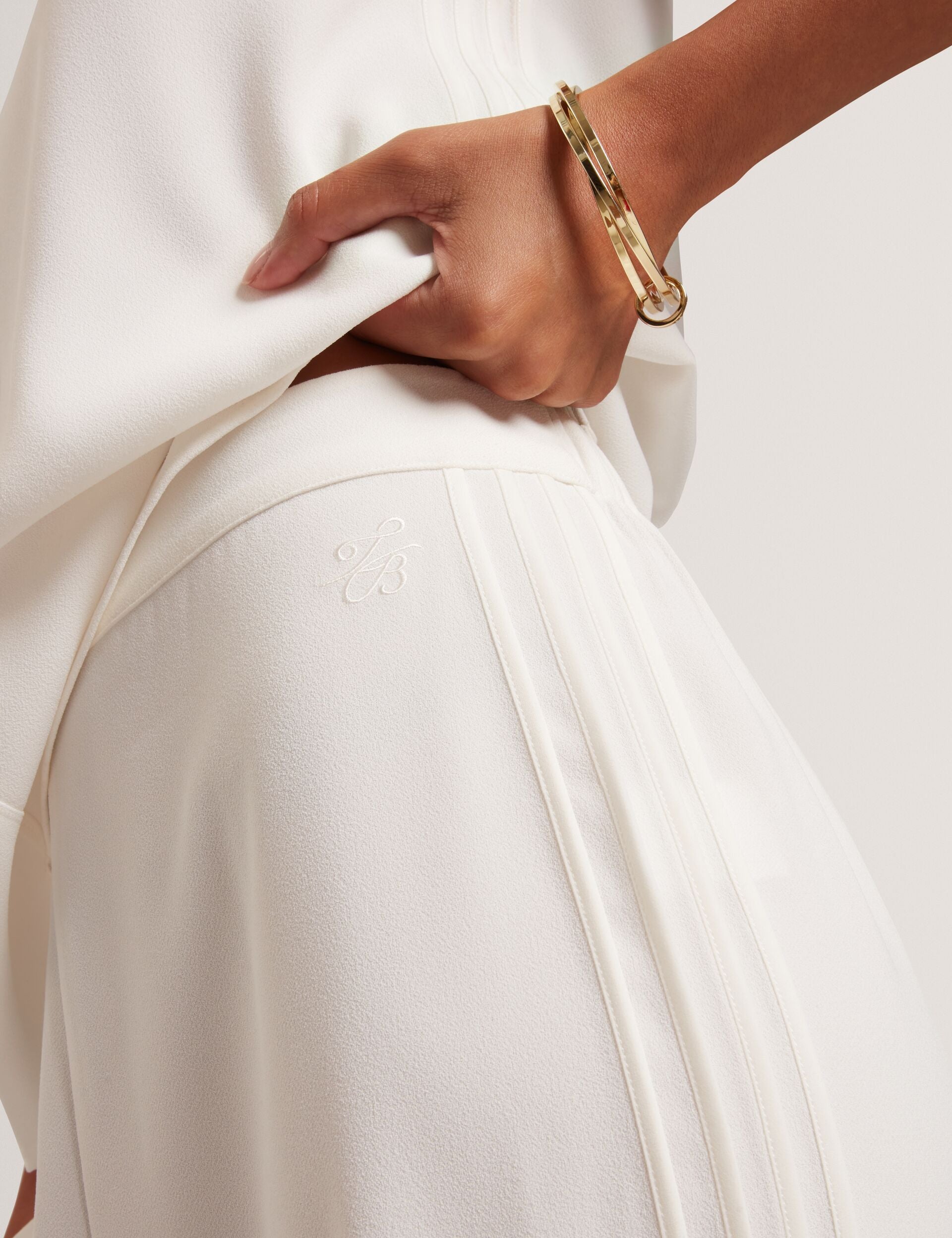 Ted Baker Gorjja Piping Detail Pullon Wide Leg Trousers Women's