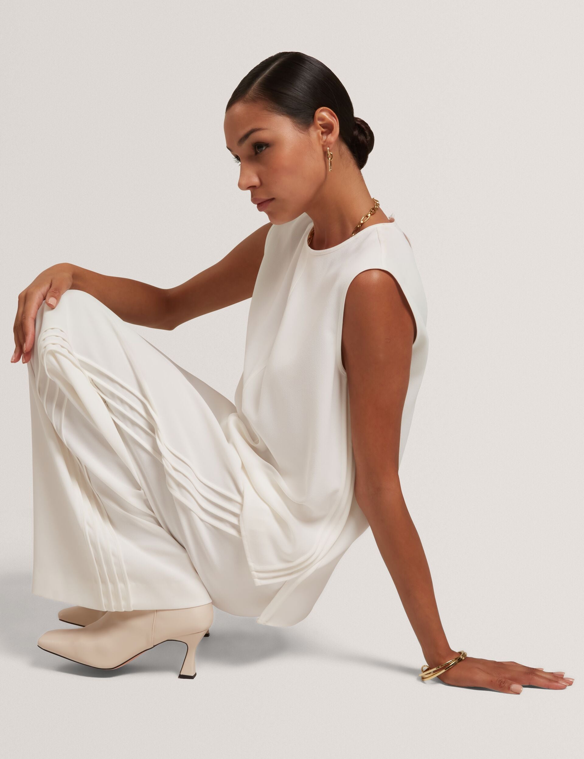 Ted Baker Gorjja Piping Detail Pullon Wide Leg Trousers Women's