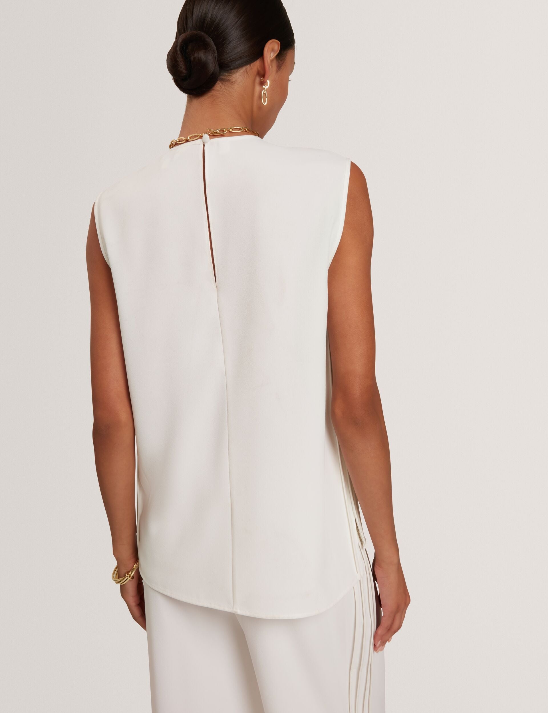 Ted Baker Marmia Piping Detail Woven Sleeveless Top Women's