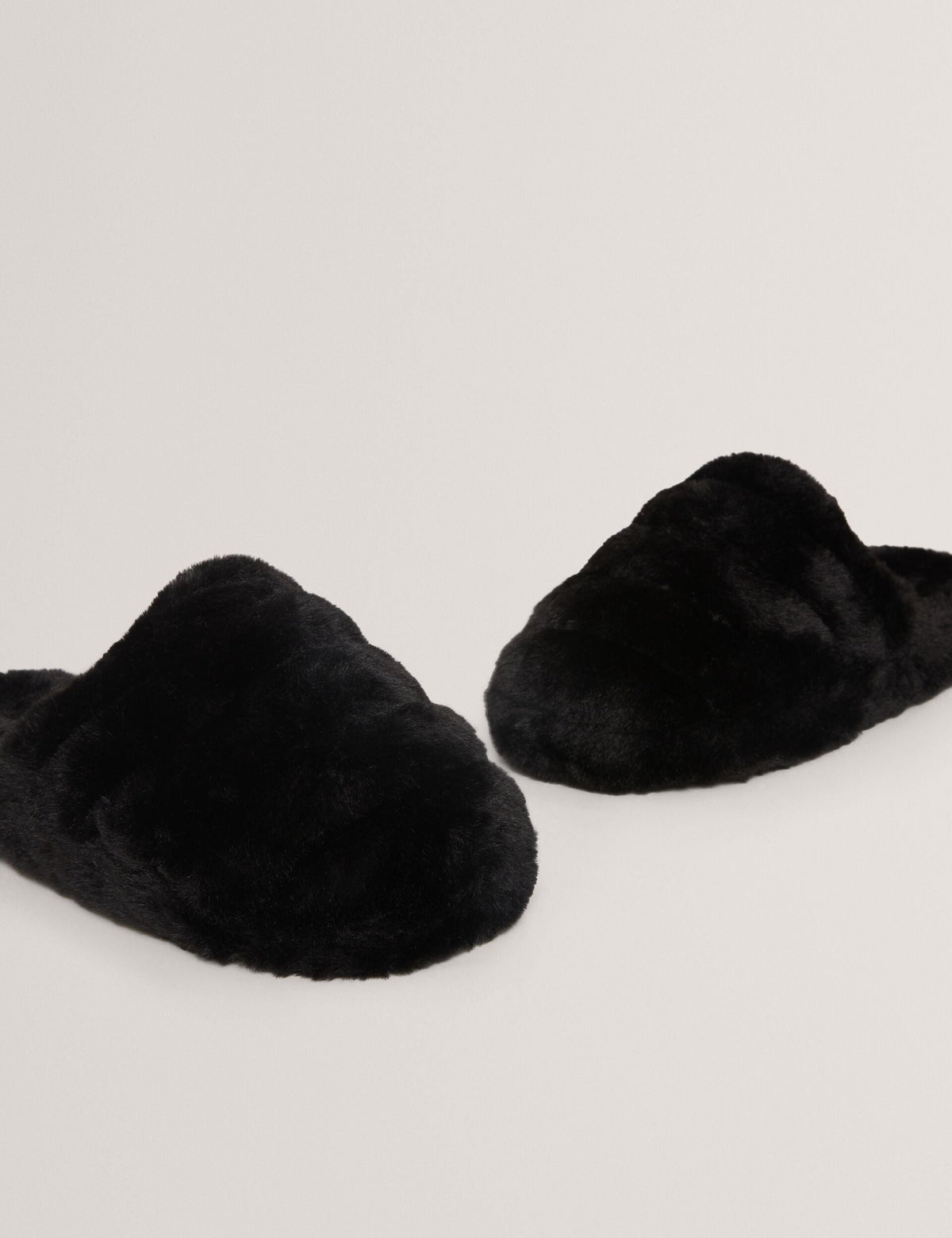 Ted Baker Lopsey Plush Faux Fur Mule Slippers Women's