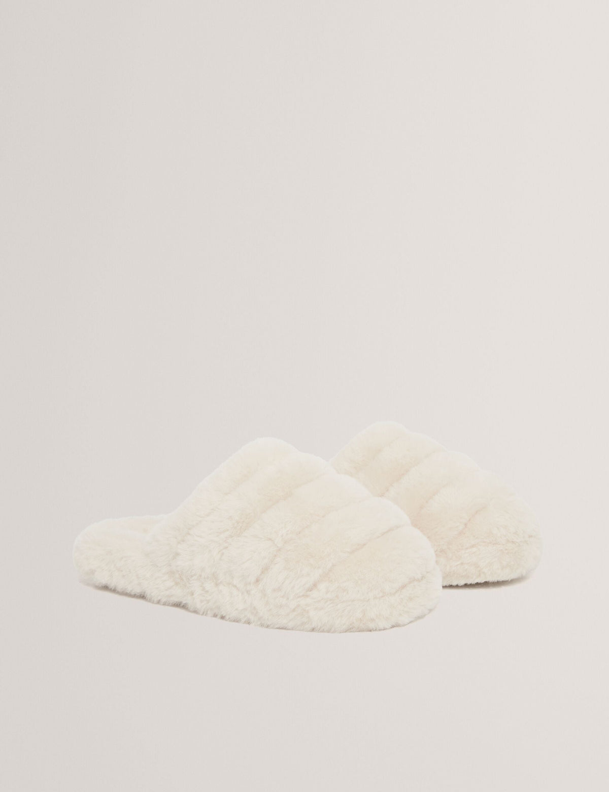Ted Baker Lopsey Plush Faux Fur Mule Slippers Women's