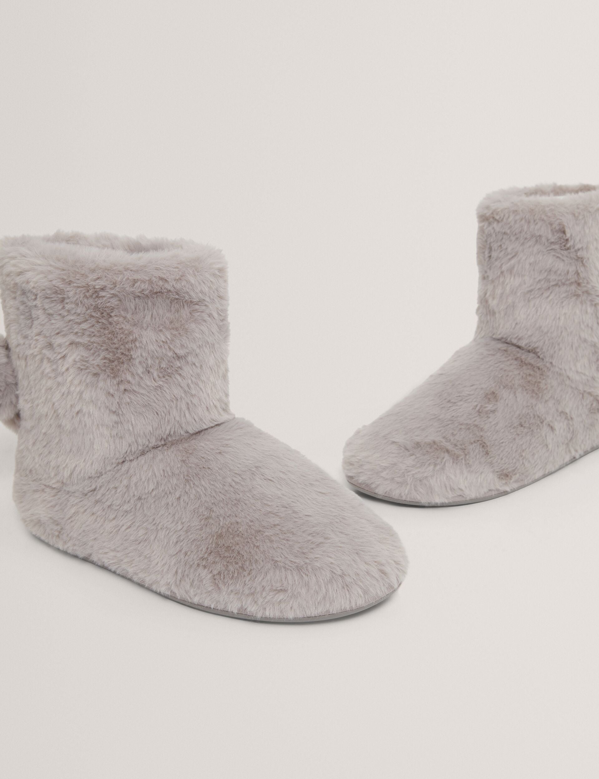 Ted Baker Hamonda Faux Fur Pompom Slipper Boots Women's