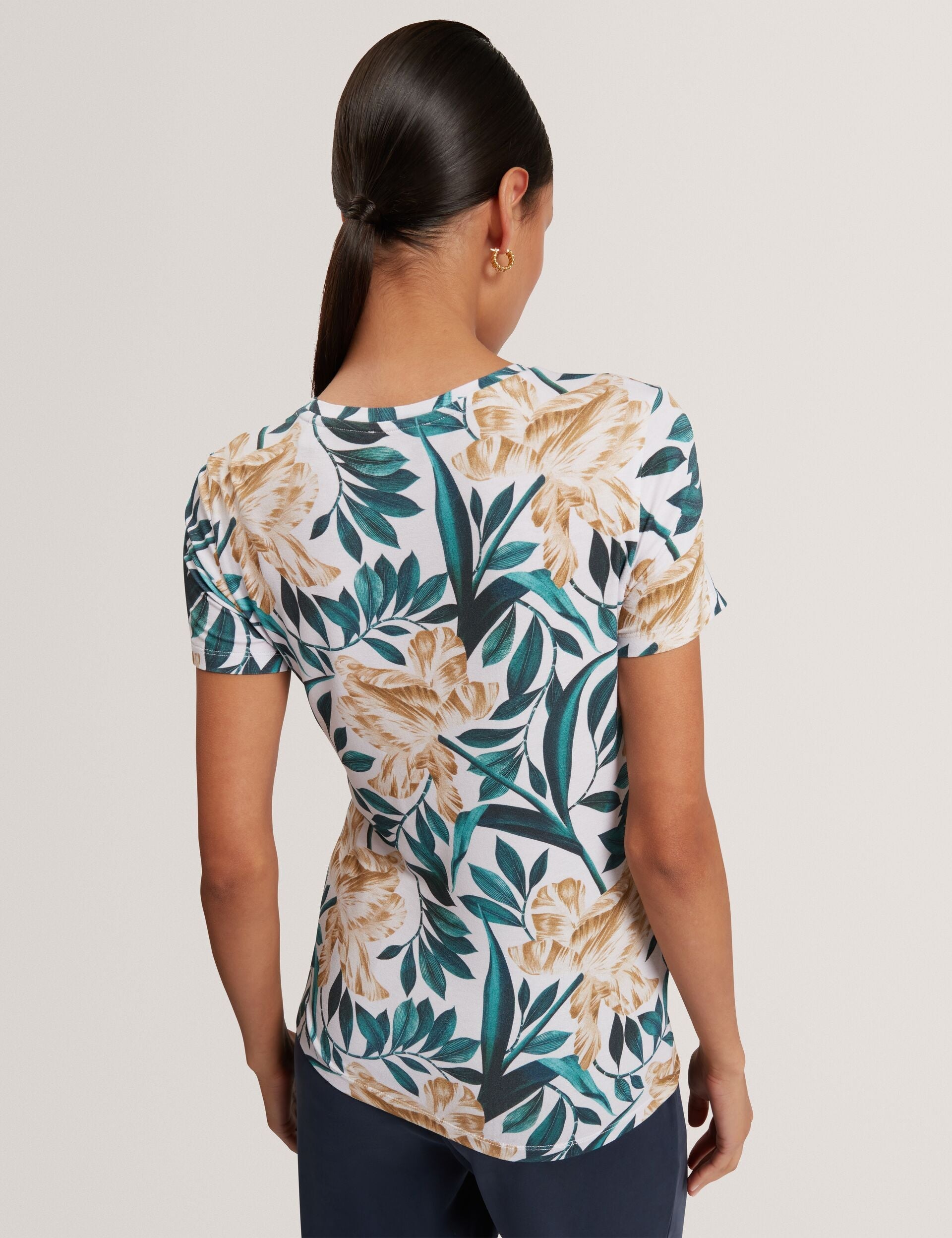 Ted Baker Selley Printed Fitted Tee Women's