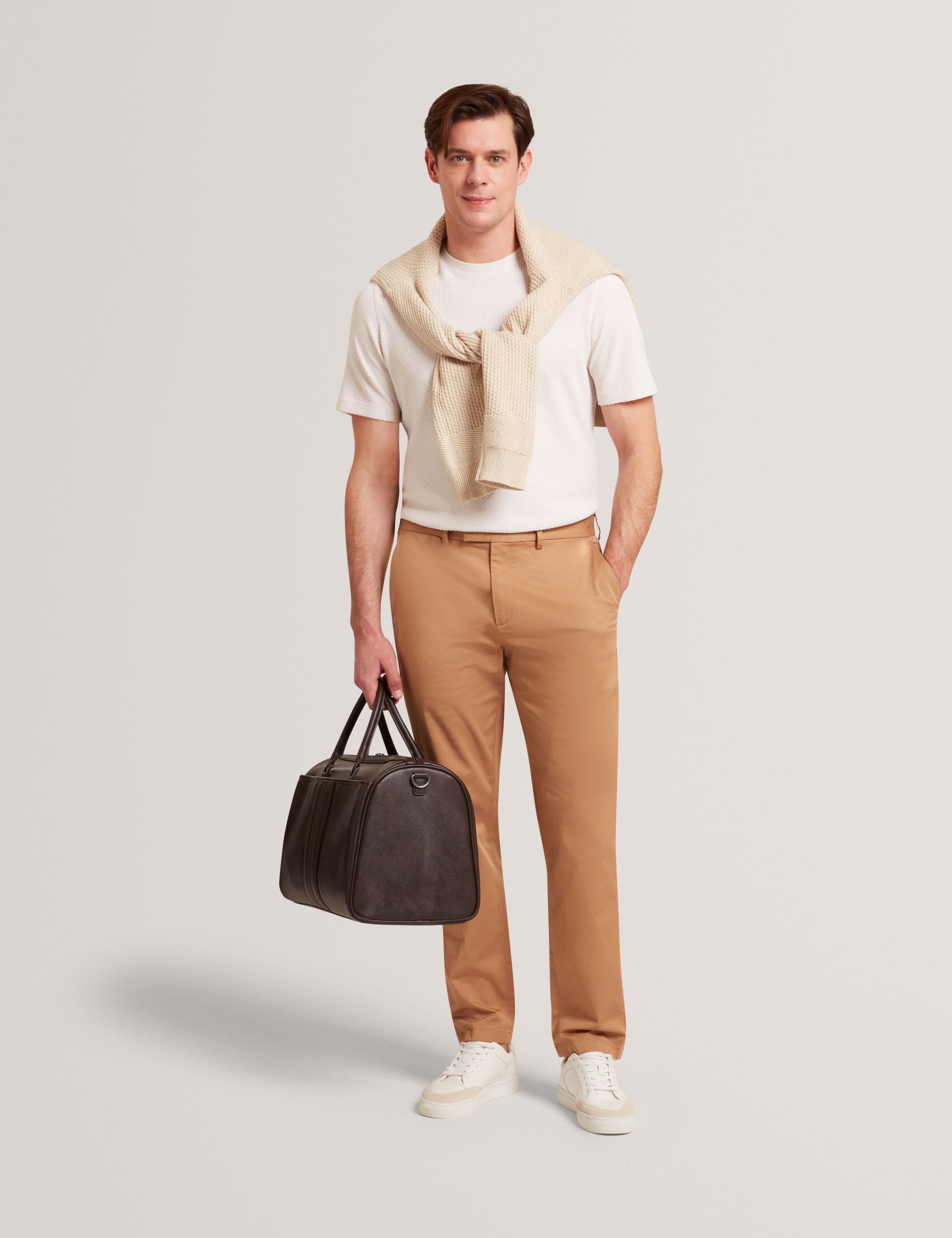 Ted Baker Howeton Slim Fit Stretch Cotton Chinos