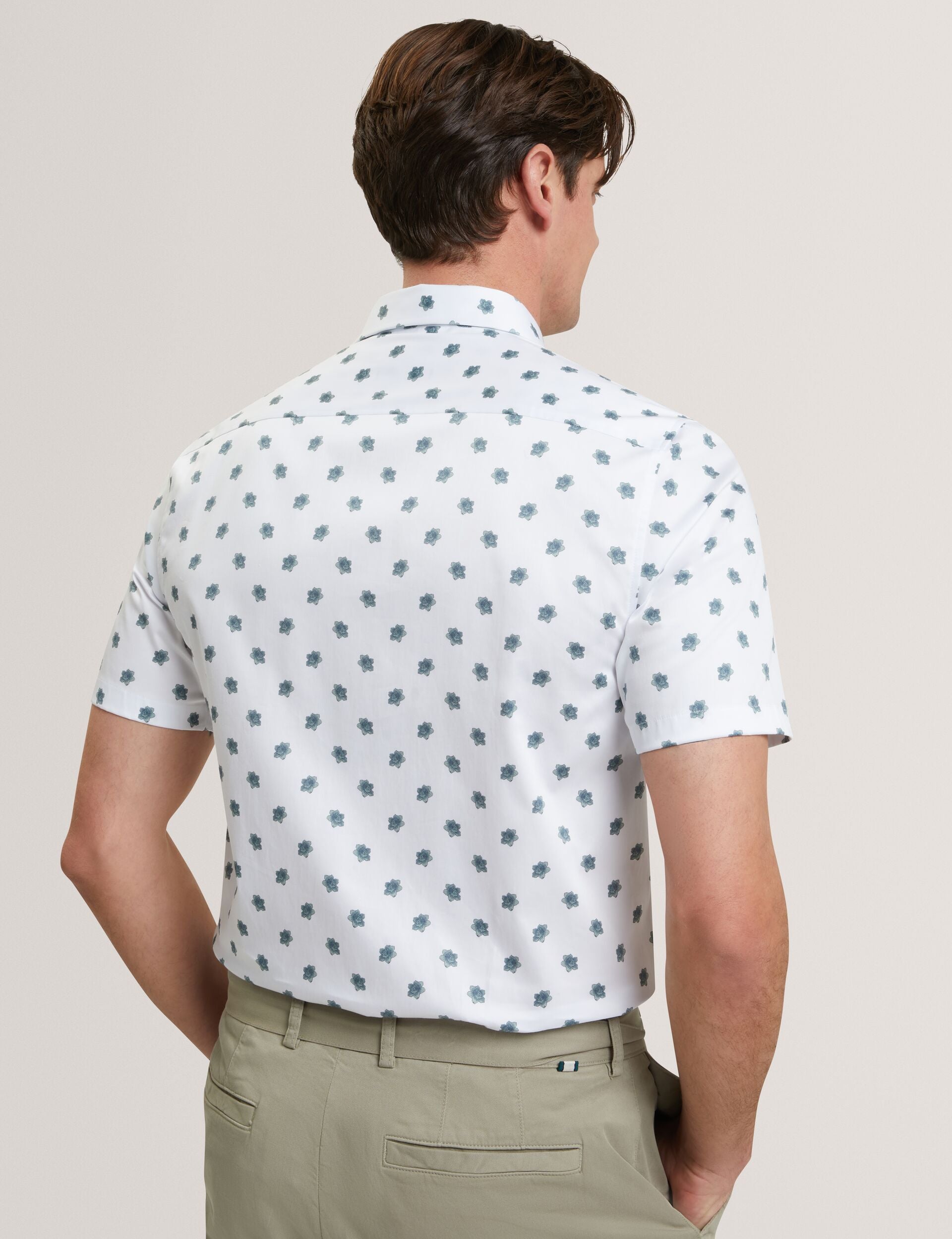 Ted Baker Chaska Mini Floral Print Short Sleeve Shirt