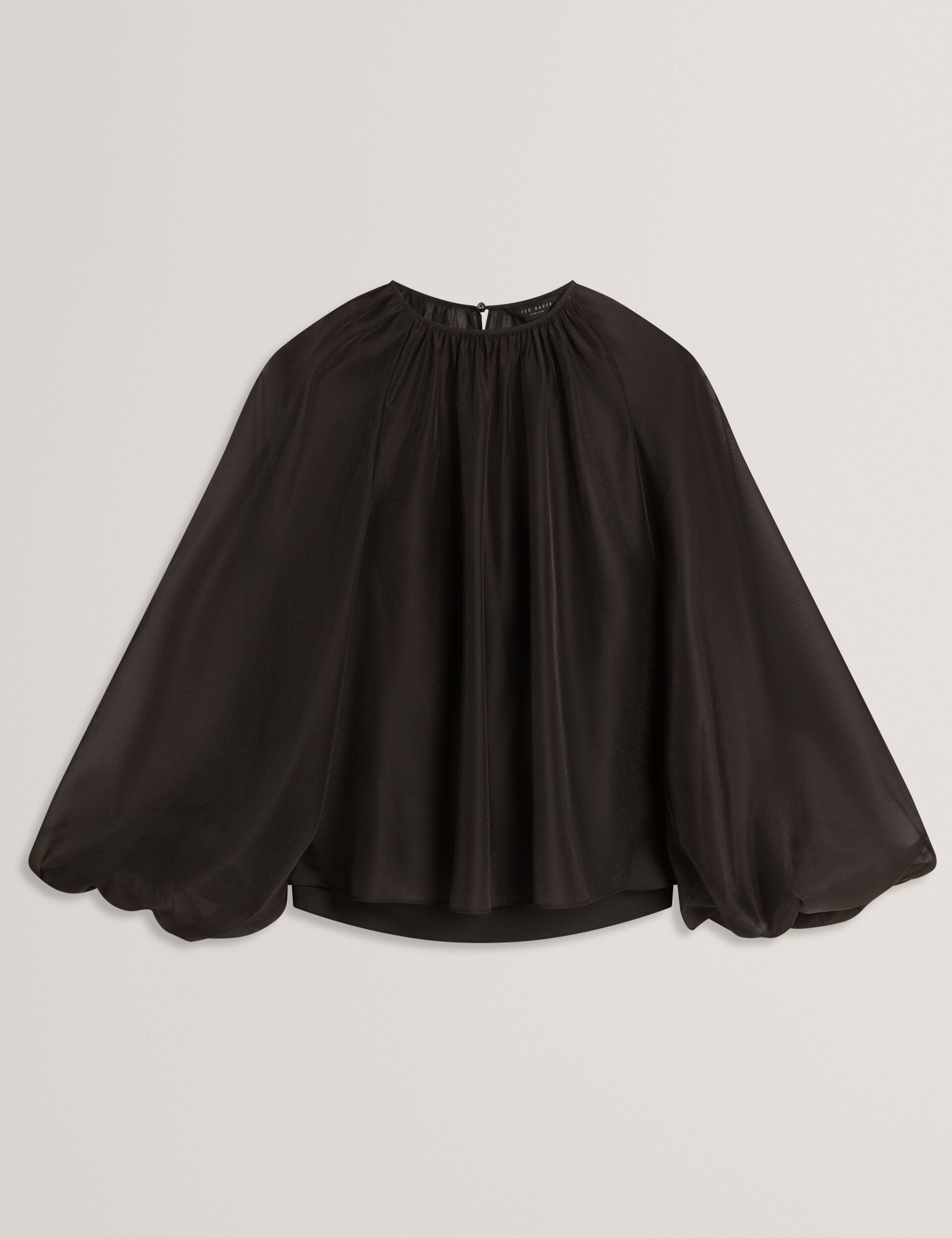 Ted Baker Eelana Organza Long Balloon Sleeve Blouse Women's