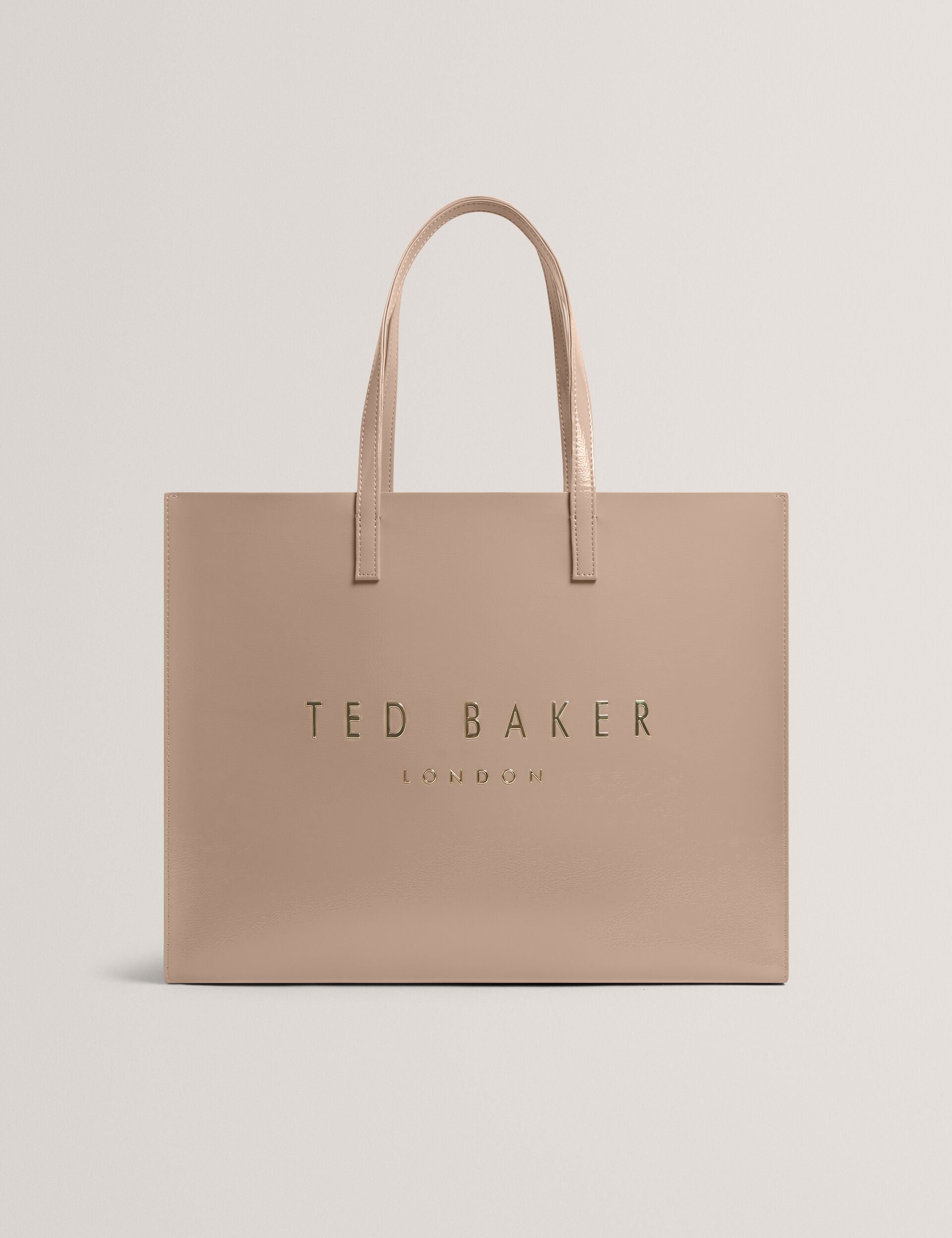 Ted Baker Crikon Crinkled Pu Oversized Icon Tote Bag Women's