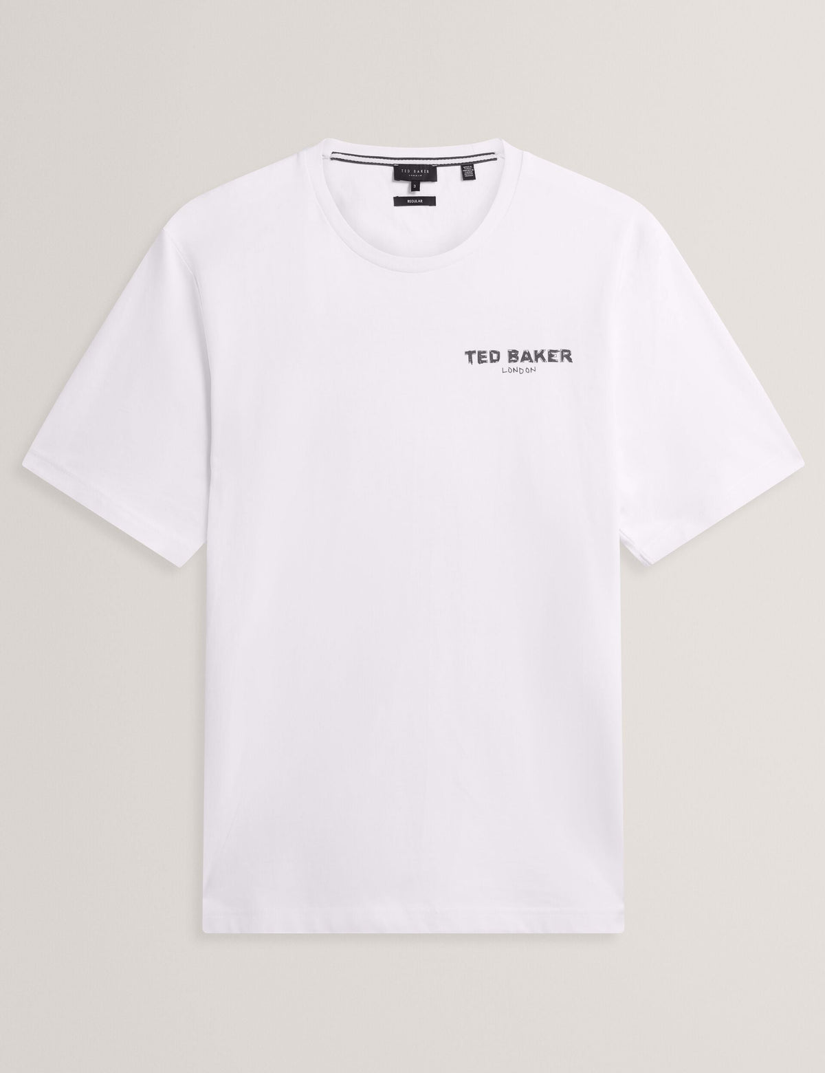 Ted Baker Ramoss Flamingo Back Graphic Cotton Tshirt