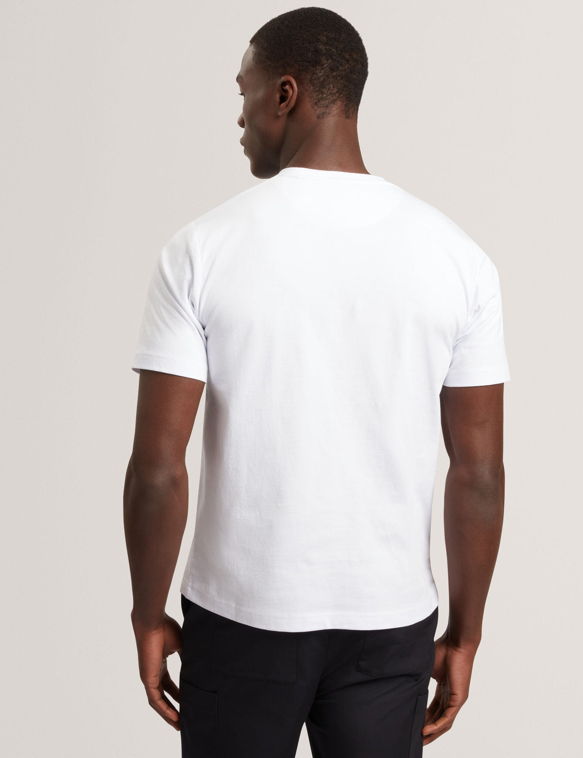 Ted Baker Lucu Goldfish Graphic Pure Cotton Tshirt