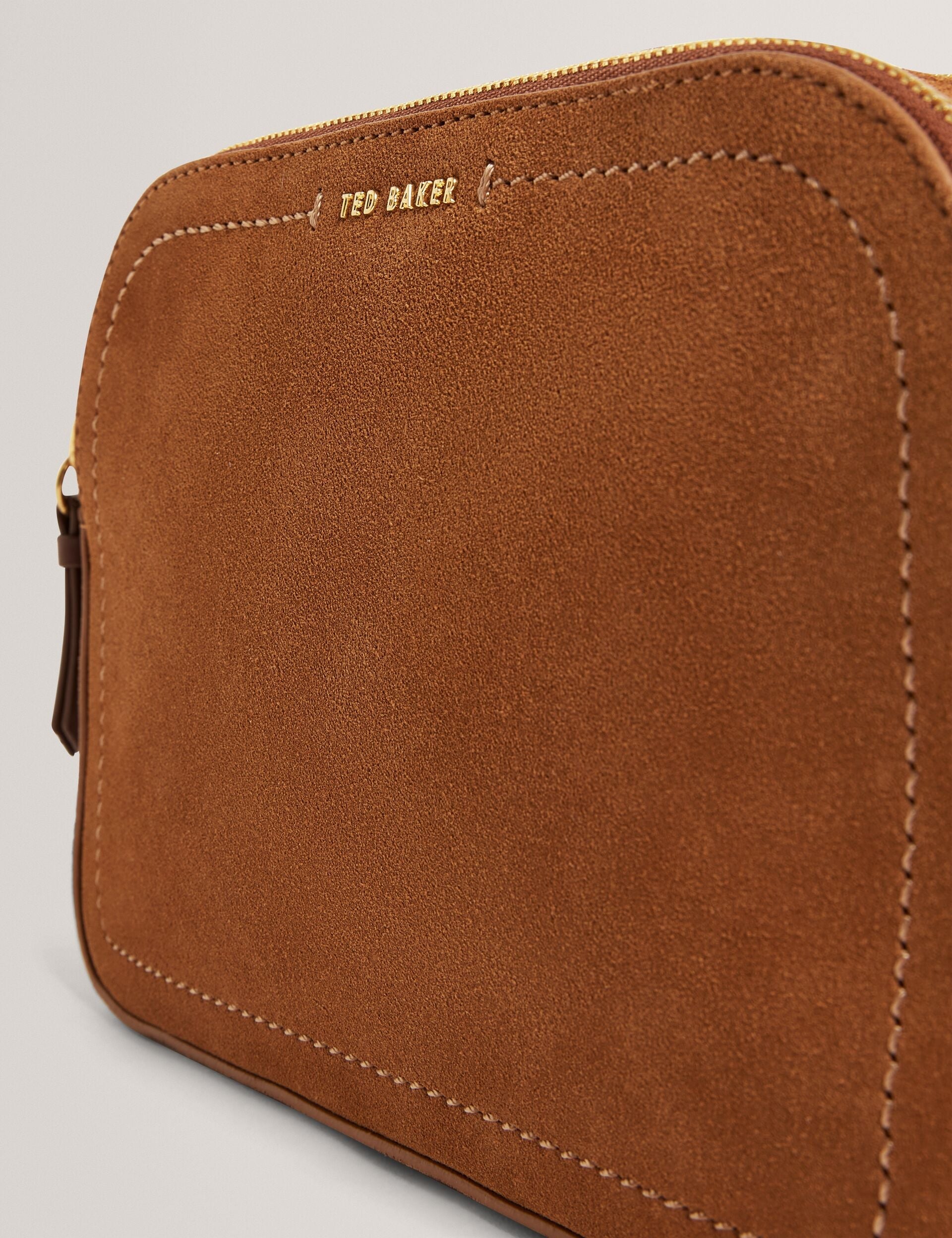 Ted Baker Shayane Suede Webbing Camera Crossbody Bag Women's