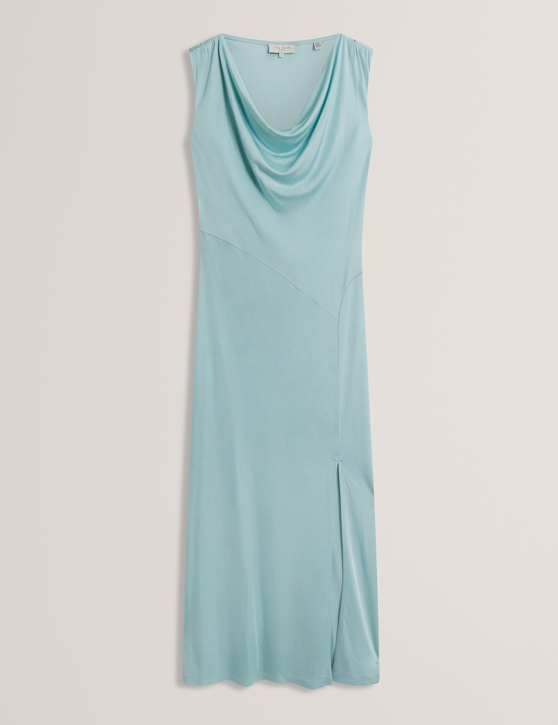 Ted Baker Asorela Sleeveless Drape Neck Jersey Maxi Dress Women's