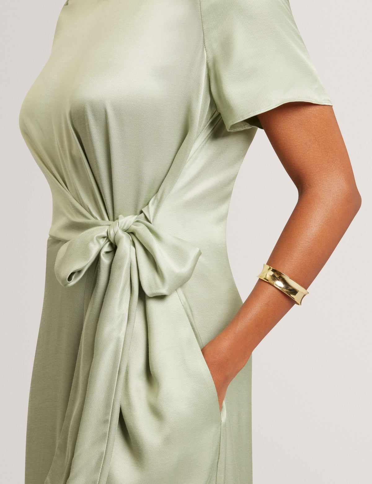 Ted Baker Corza Tie Detail Short Sleeve Wide Leg Jumpsuit Women's