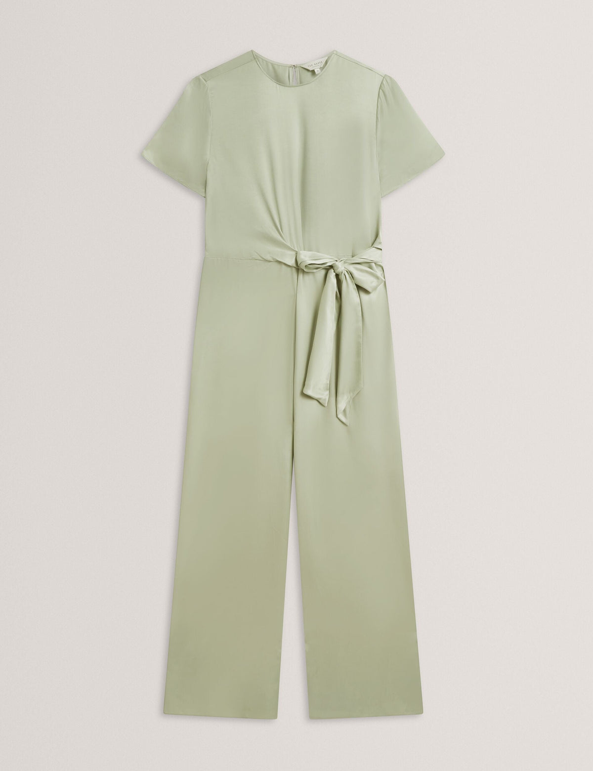 Ted Baker Corza Tie Detail Short Sleeve Wide Leg Jumpsuit Women's