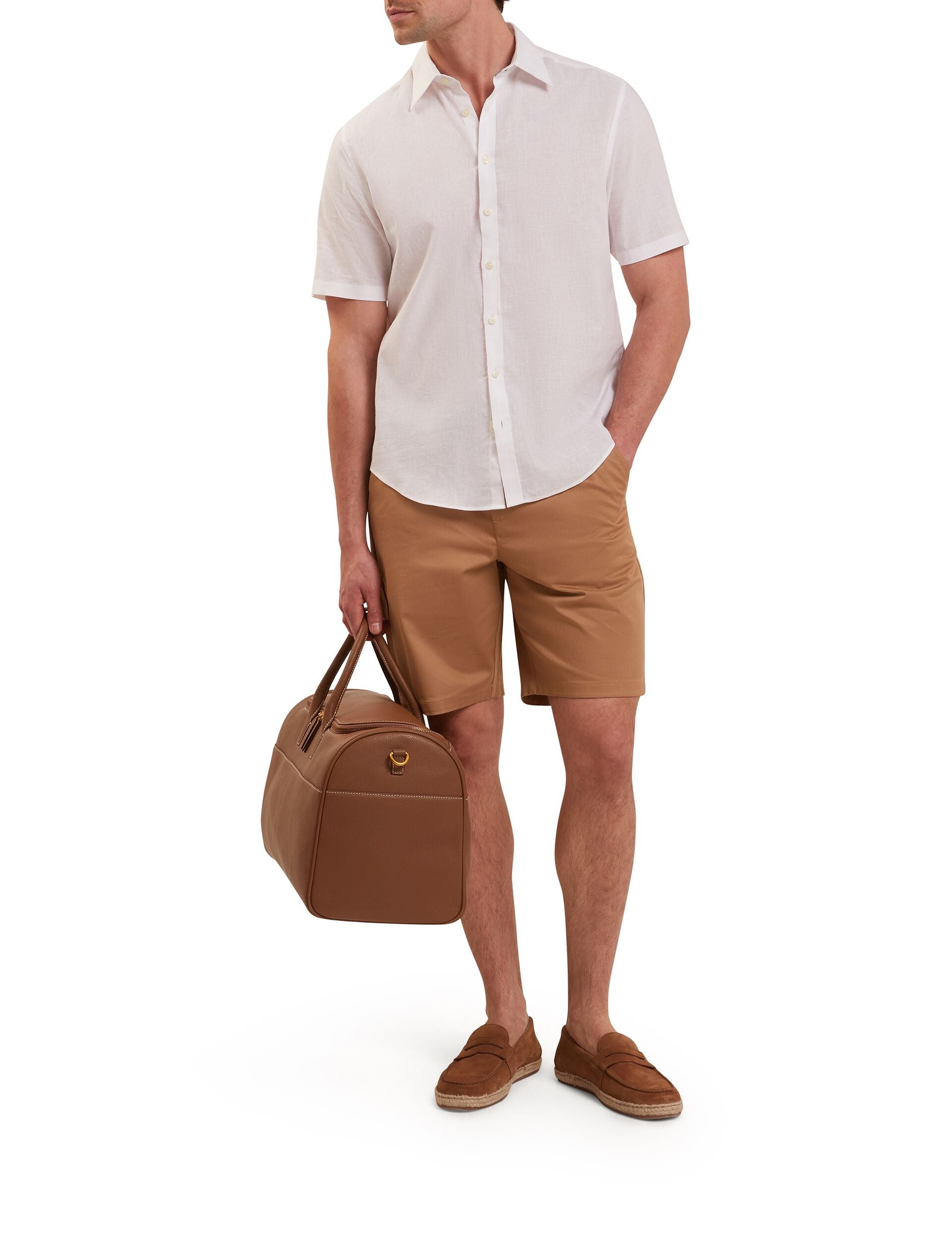 Ted Baker Loweton Slim Leg Stretch Cotton Chino Shorts