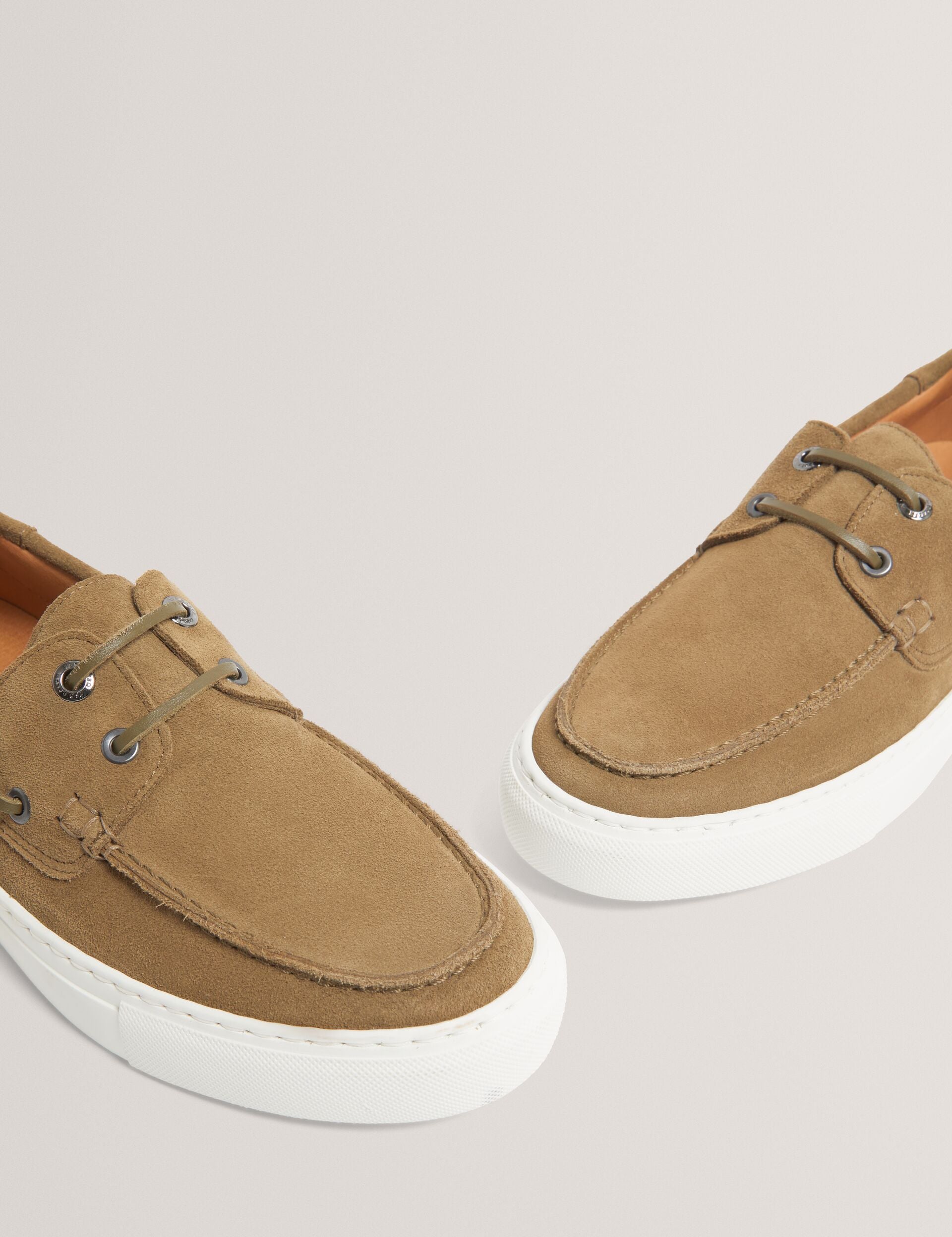 Ted Baker Bouden Suede Cupsole Boat Shoes