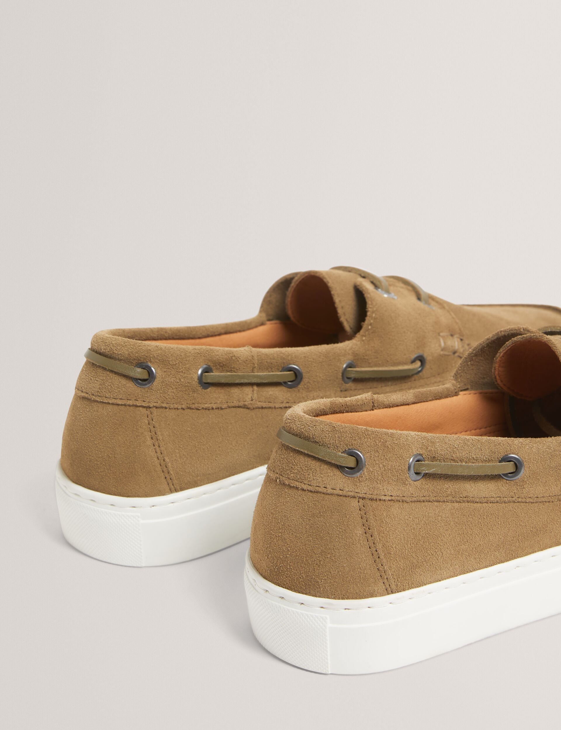 Ted Baker Bouden Suede Cupsole Boat Shoes