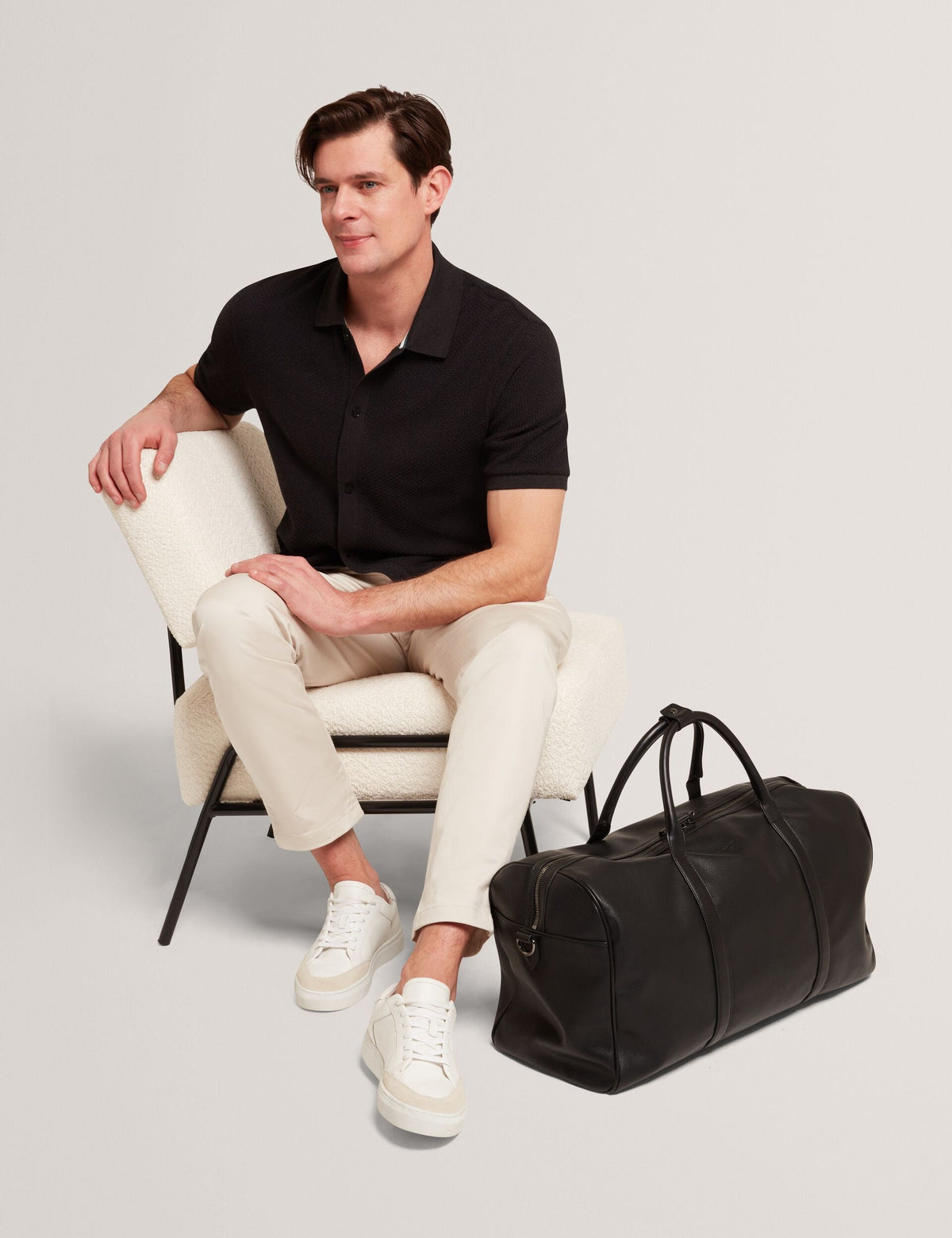 Ted Baker Connyr Textured Knit Buttonthrough Polo Shirt