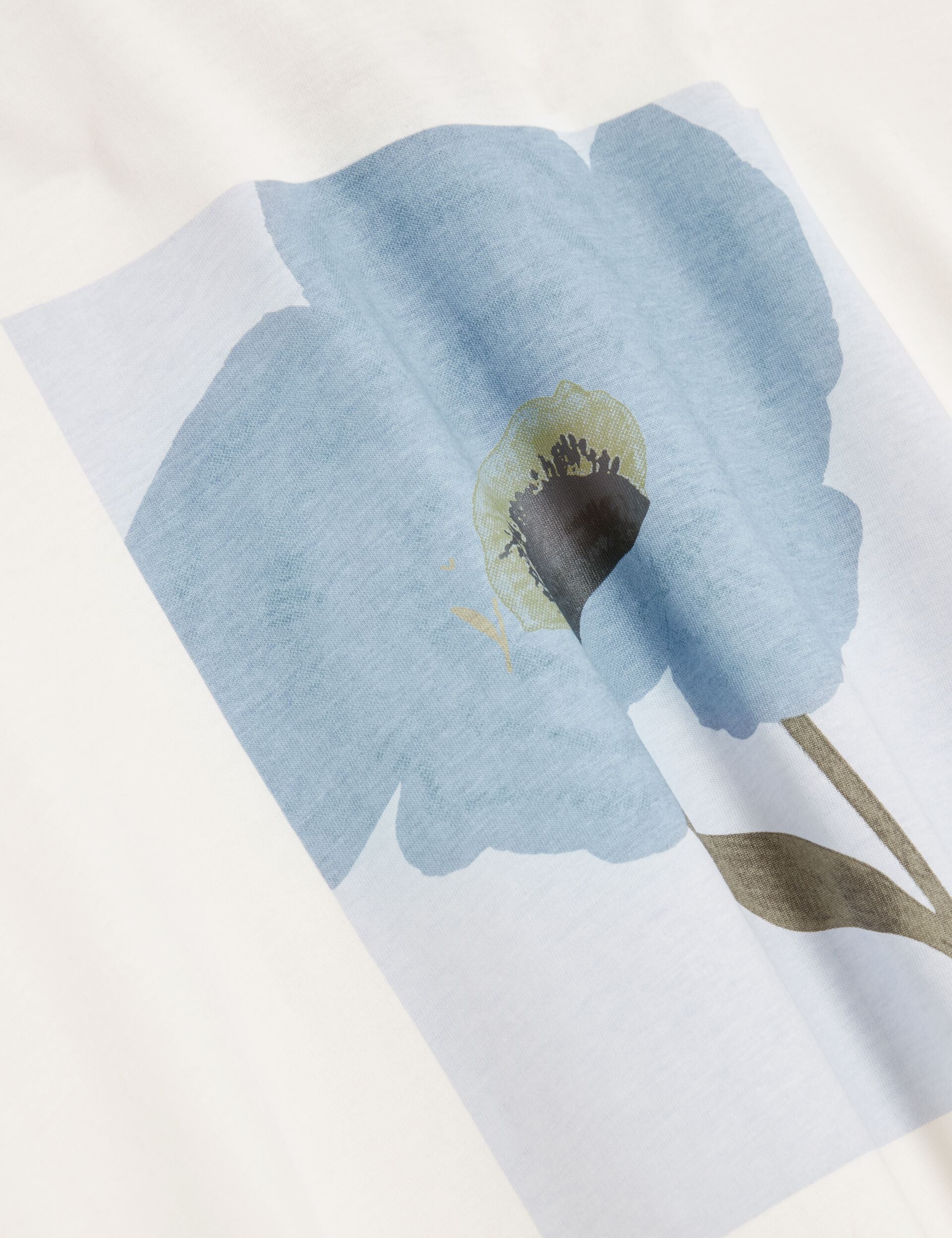 Ted Baker Crawley Floral Box Graphic Cotton Tshirt