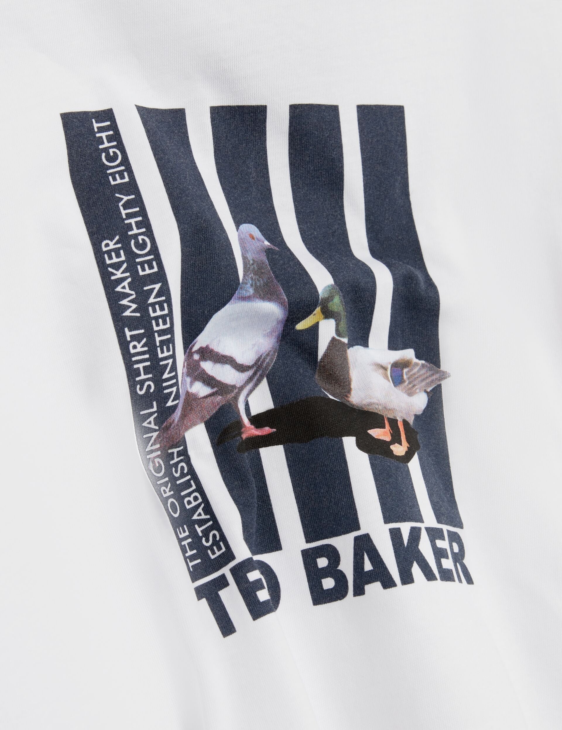 Ted Baker Waitte Heritage Bird Graphic Crew Neck Tshirt