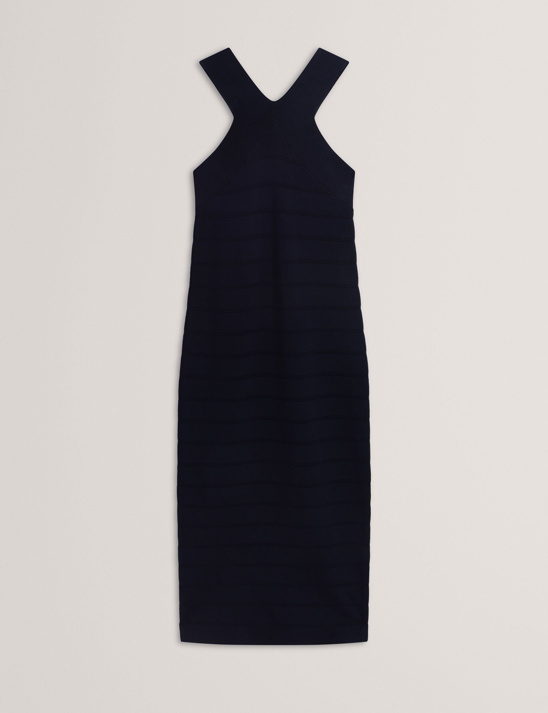 Ted Baker Ardiele Cross Strap Bandage Knit Bodycon Midi Dress Women's