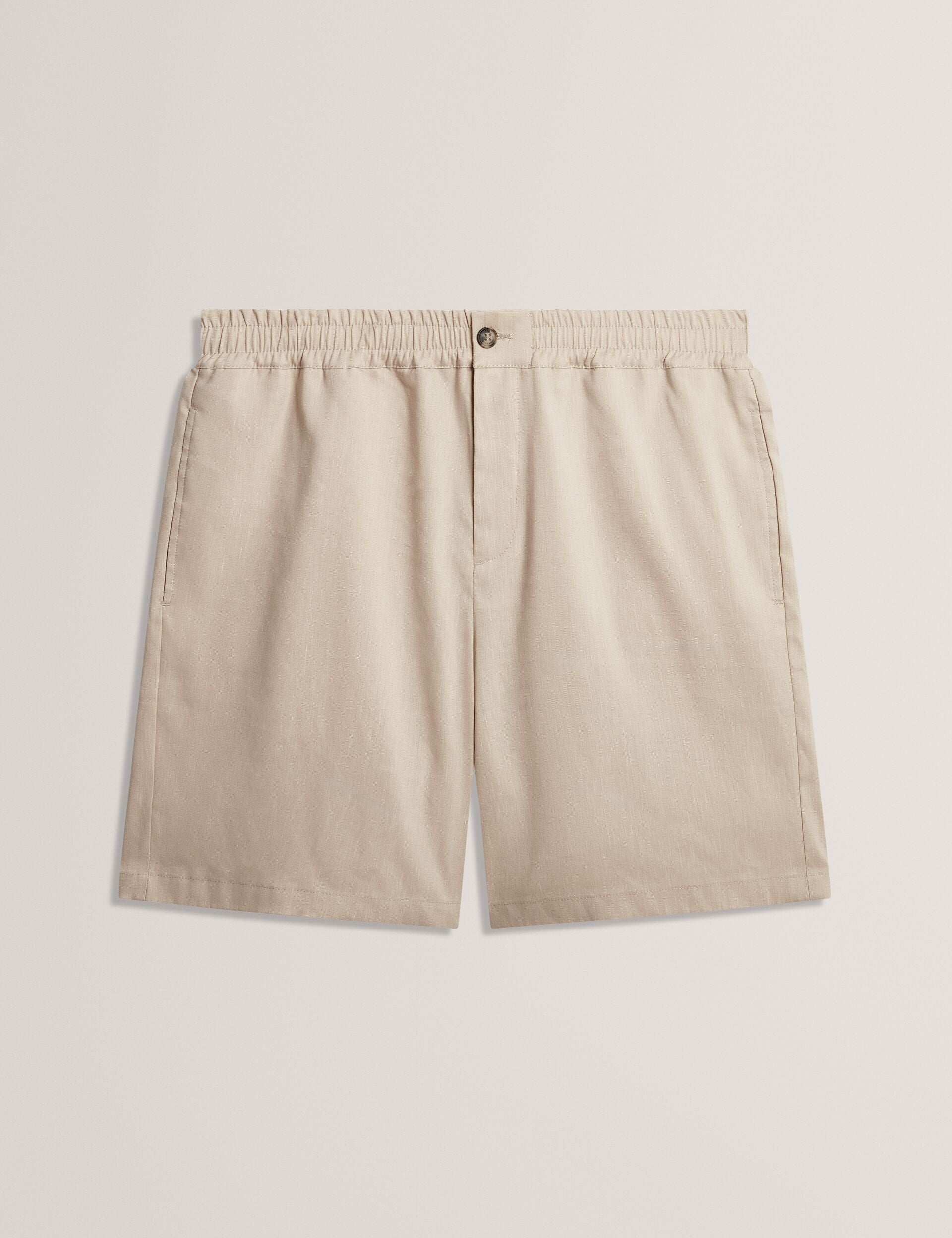 Ted Baker Culves Relaxed Linen Blend Elasticated Shorts