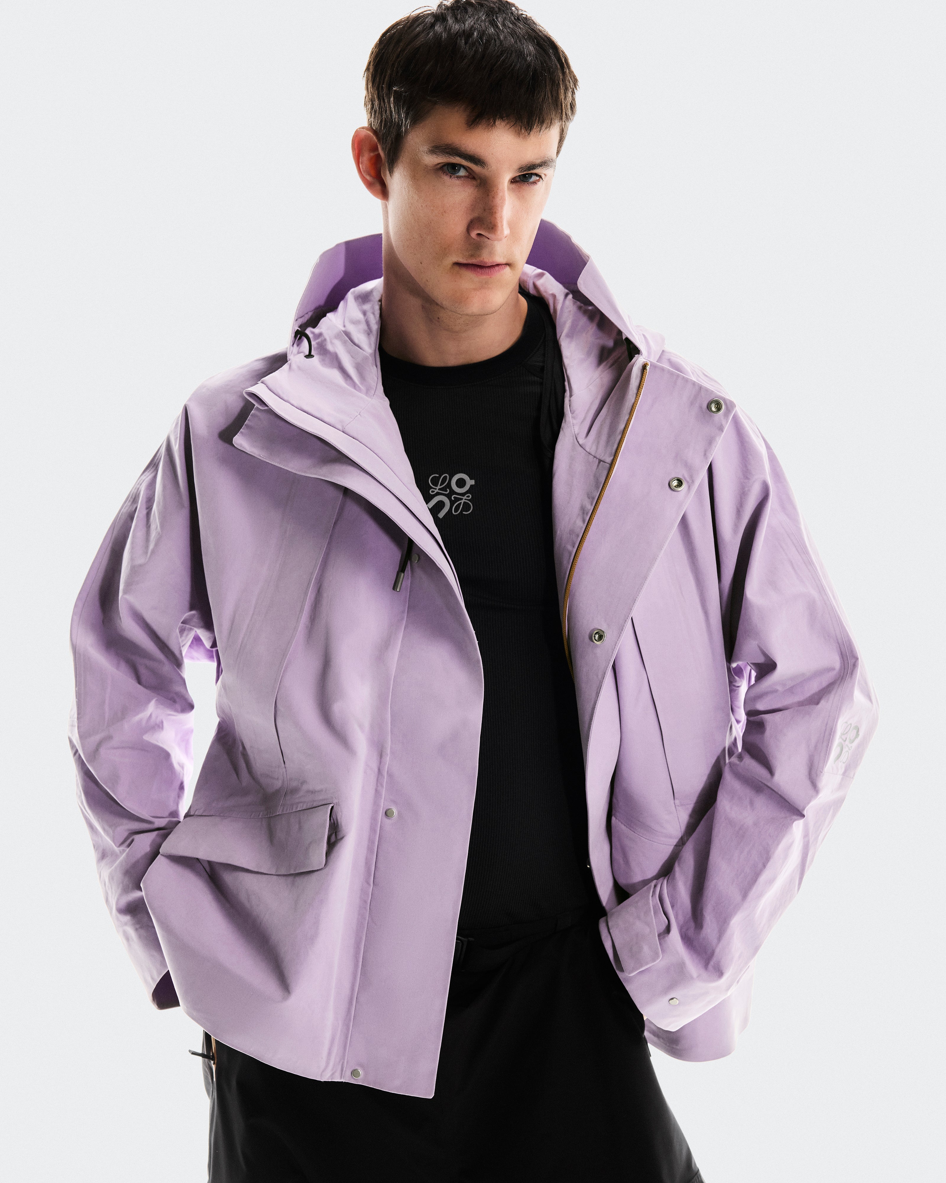 On Short Parka Loewe Lilac