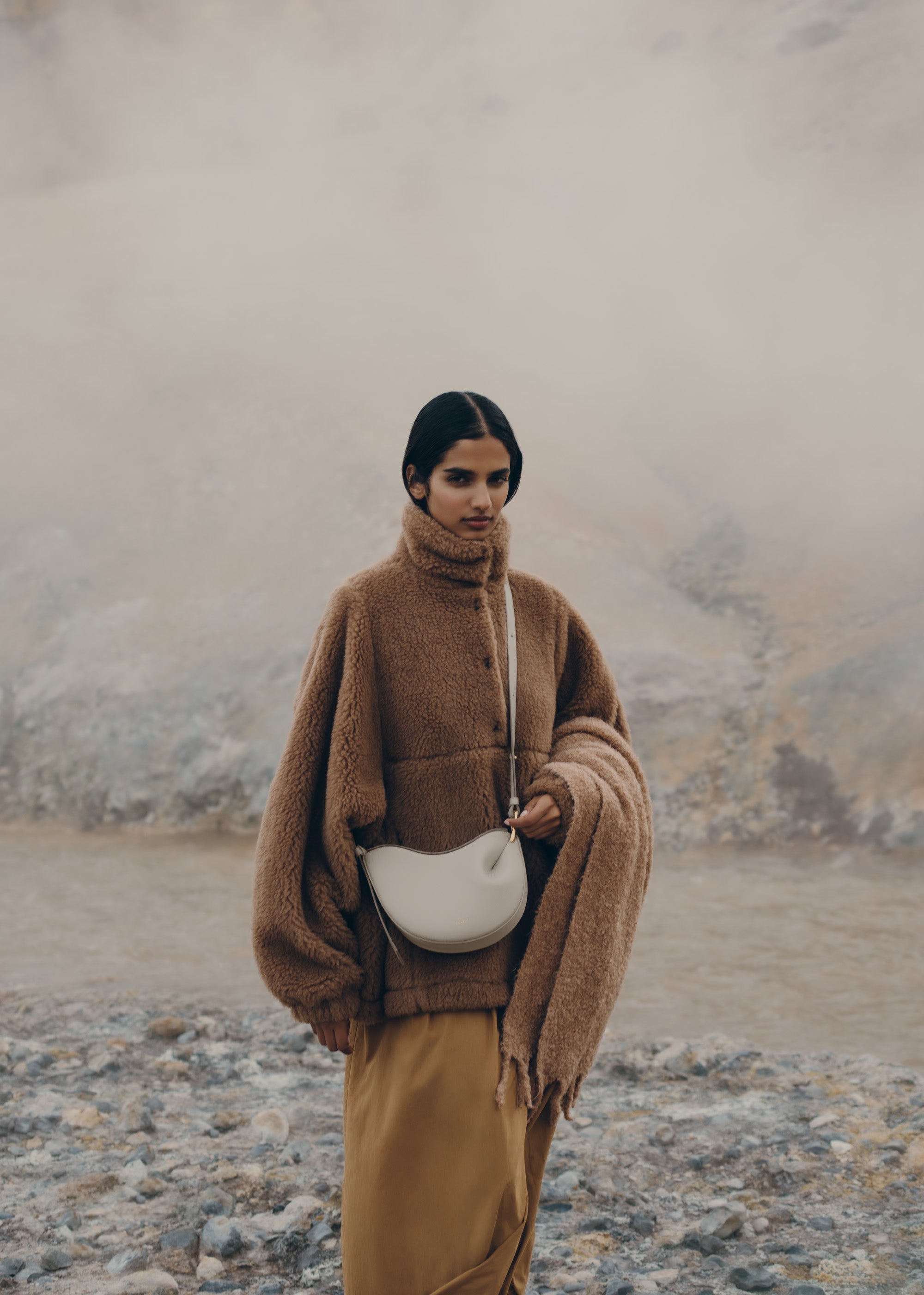 Polene Tonca Textured Chalk