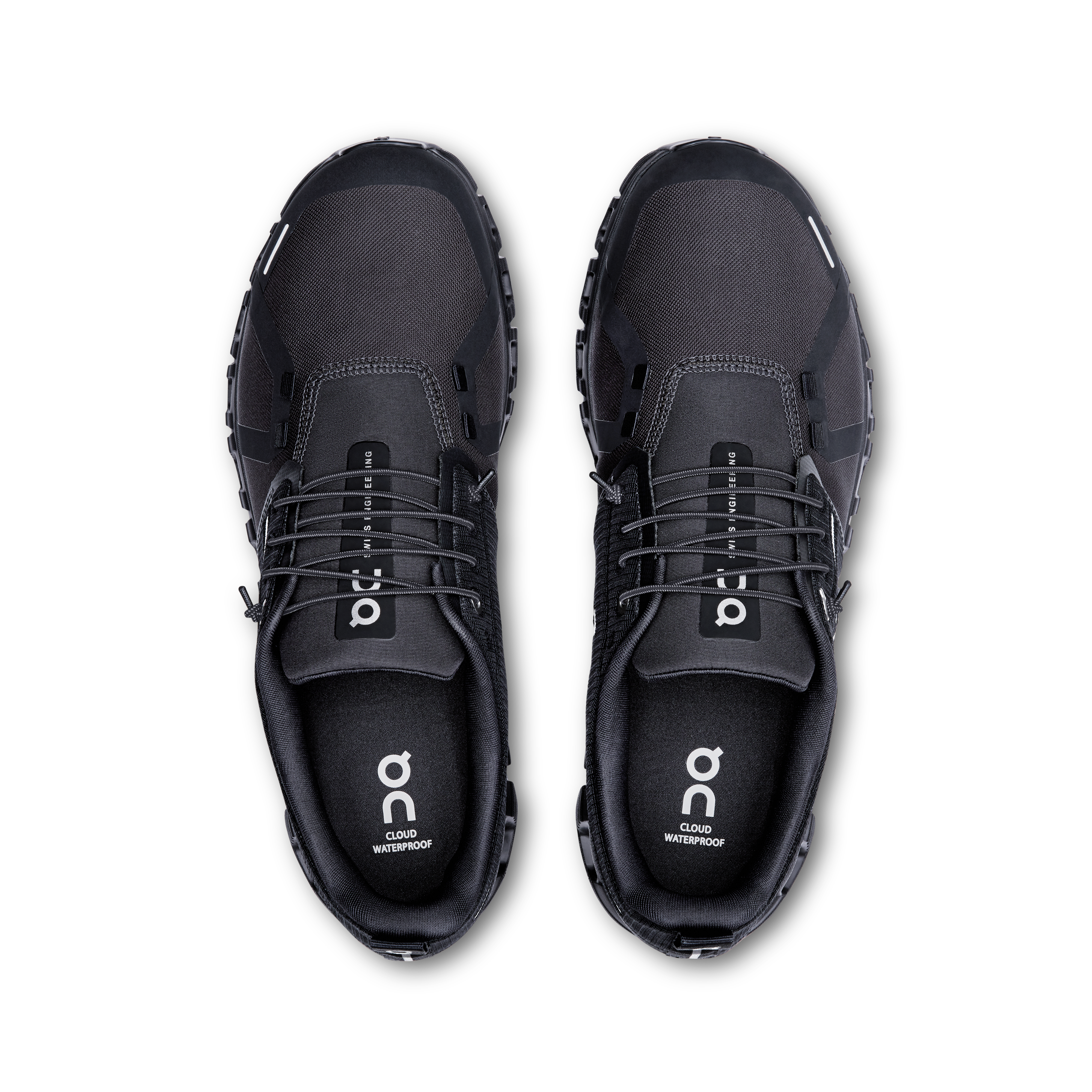 On Cloud 6 Waterproof Black Black