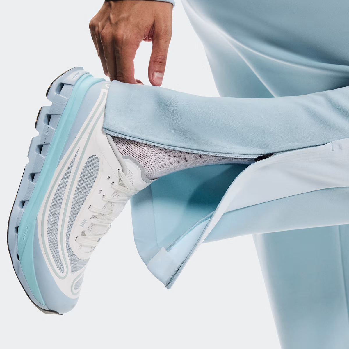 On Track Pants Ikon Cascade | Chambray