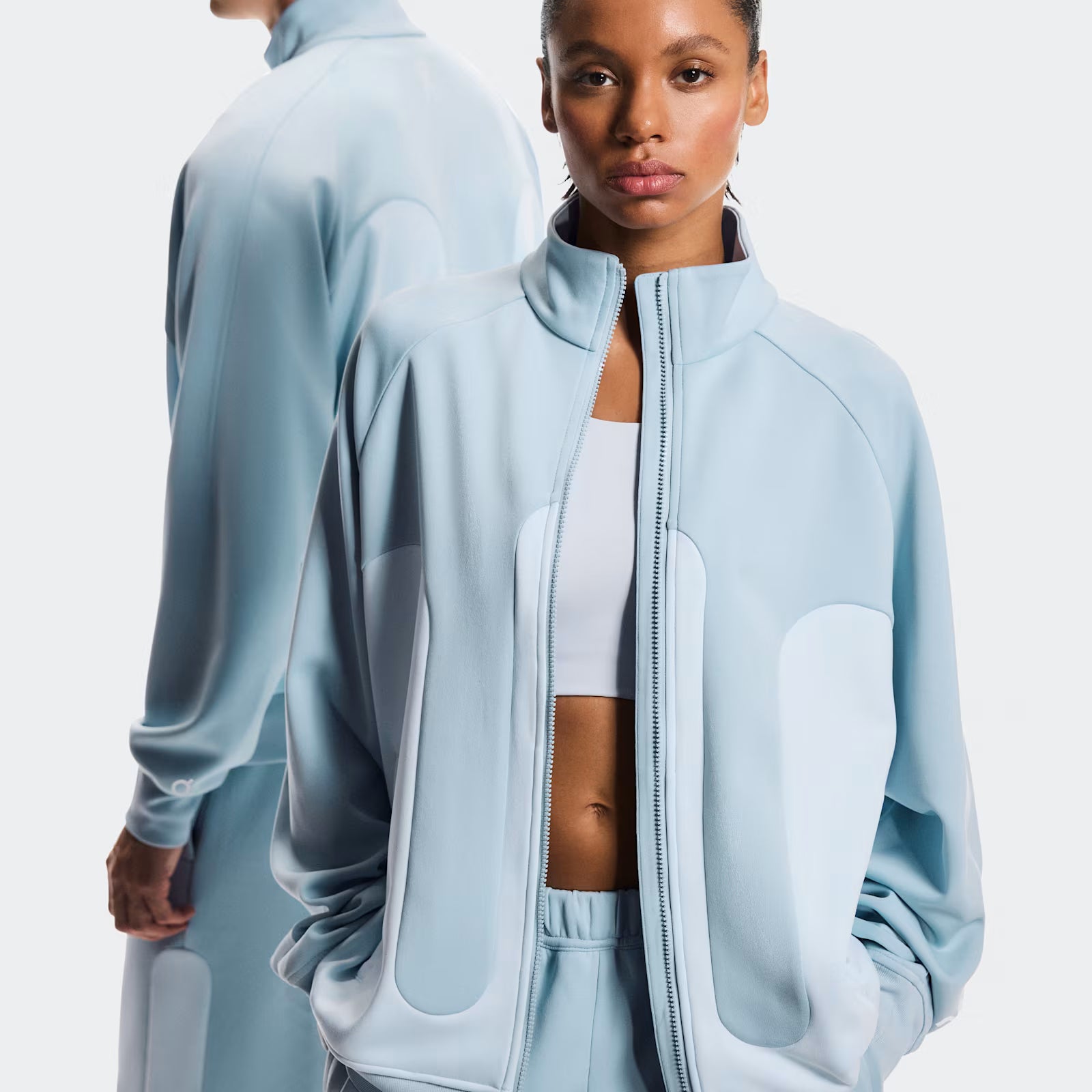 On Track Jacket Ikon Cascade | Chambray