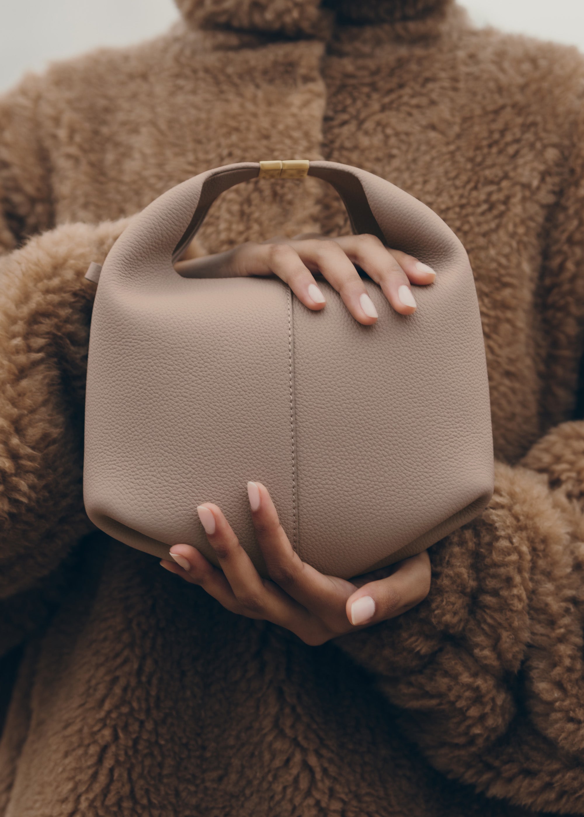 Polene Beri Textured Taupe