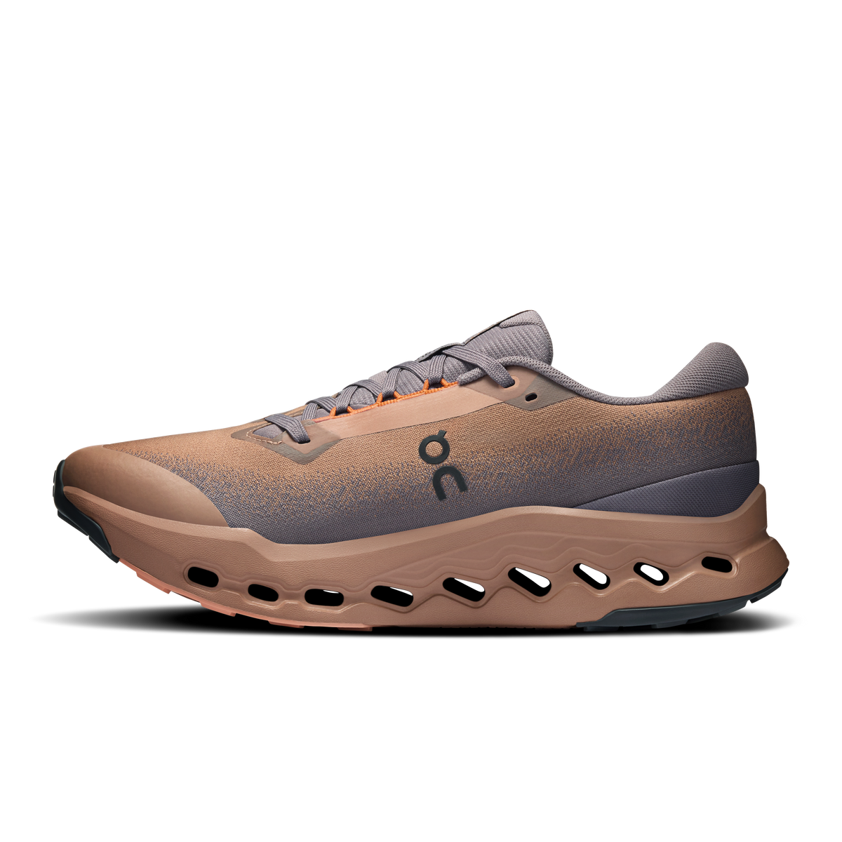 On Cloudsurfer Trail 2 Waterproof Portobello Pebble