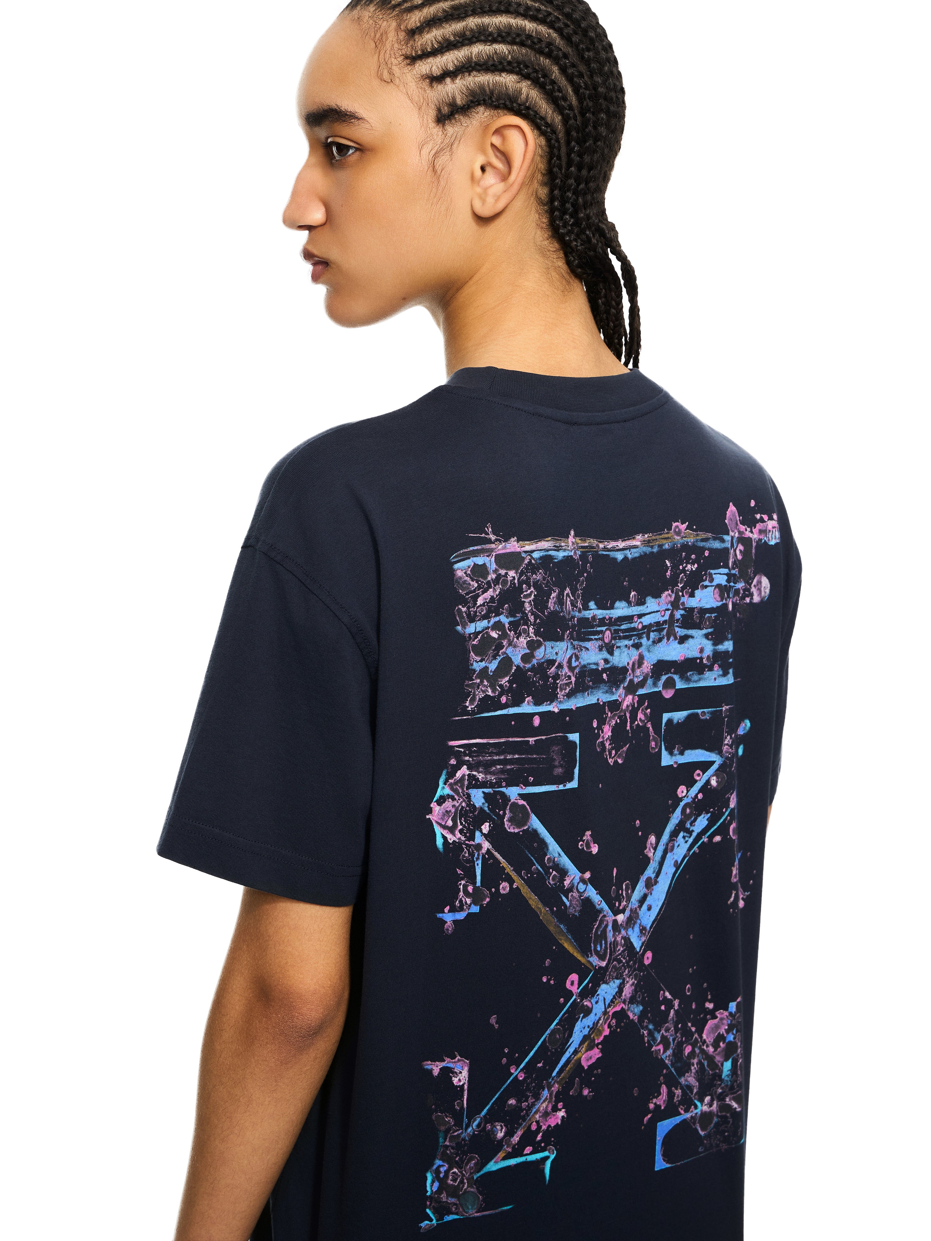 Off-White Dripped Watercolor Arrow Tshirt