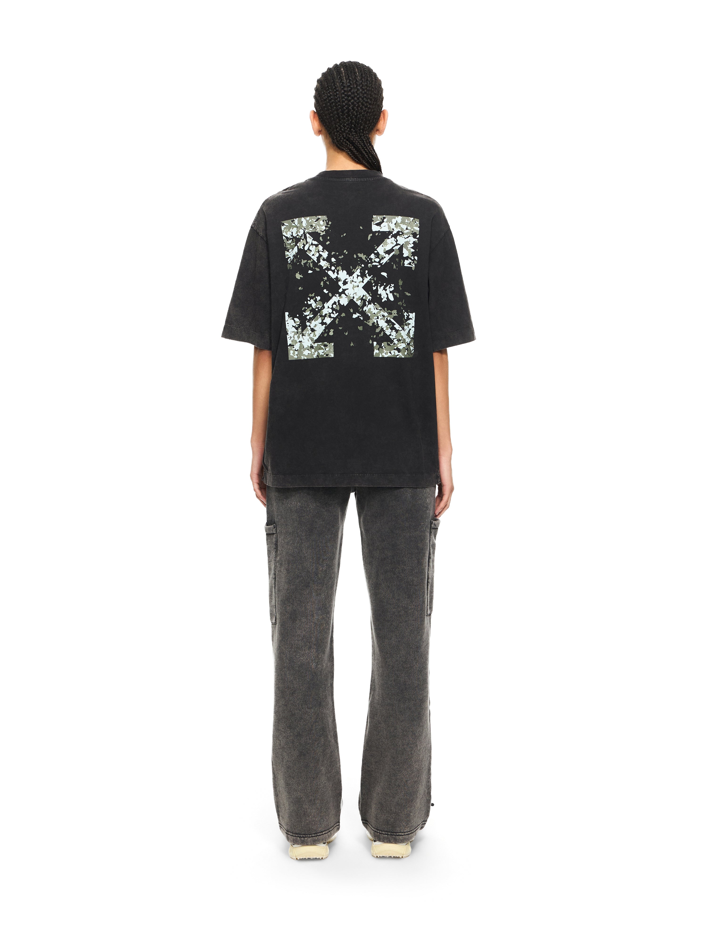 Off-White Arrow Confetti Skate Tshirt Black