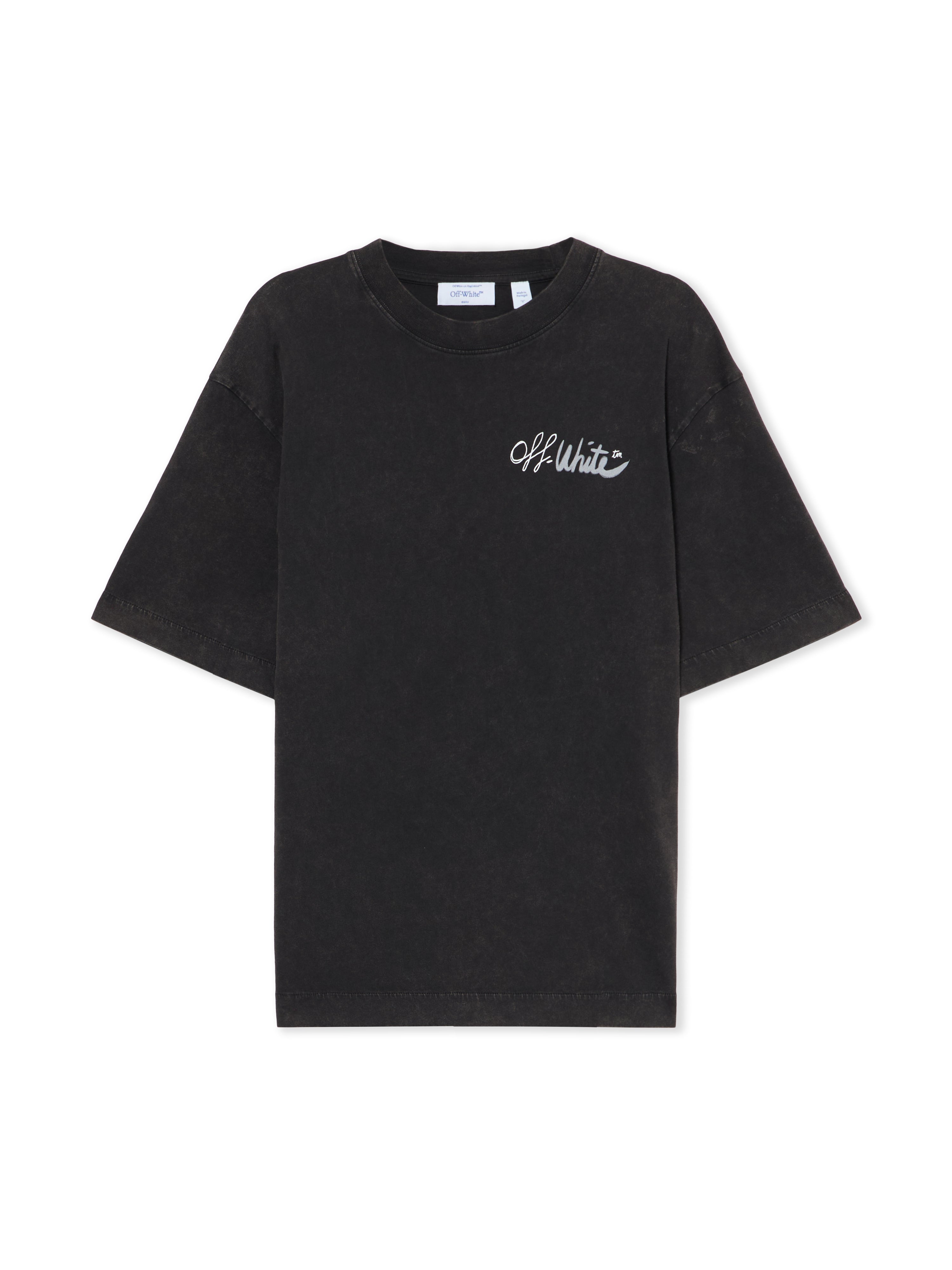 Off-White Off Marker Skate Tshirt Black