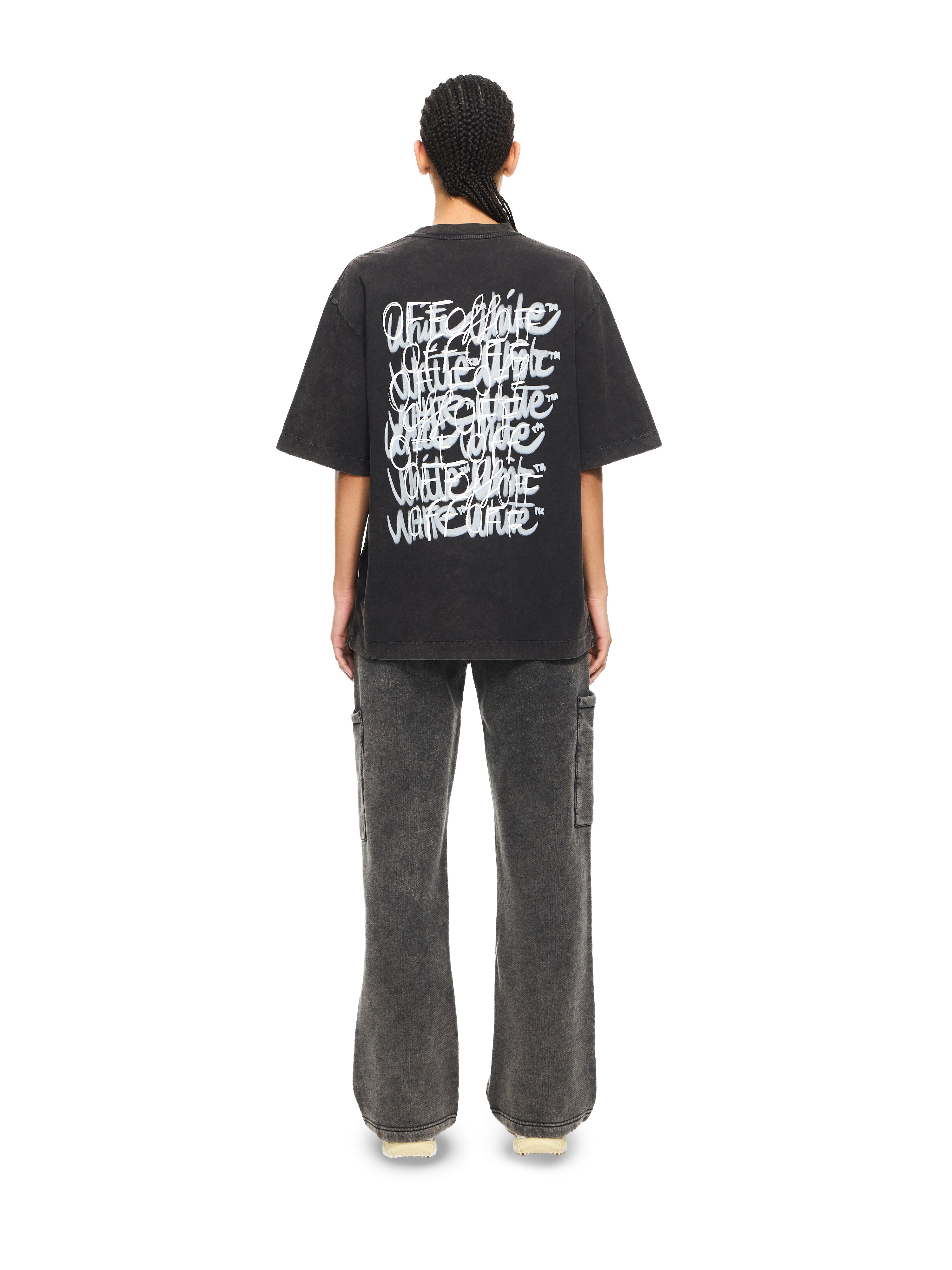 Off-White Off Marker Skate Tshirt Black
