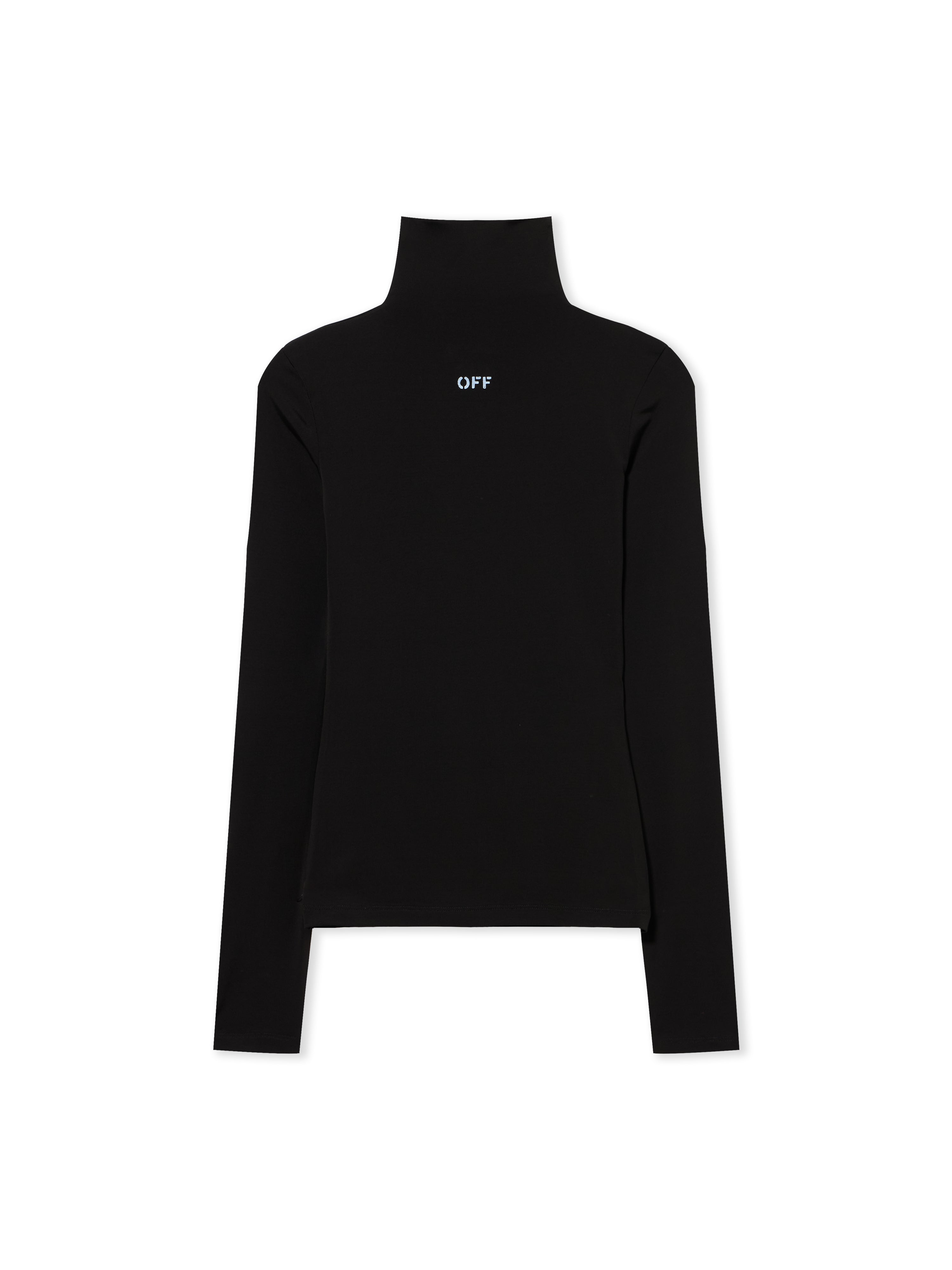 Off-White Off Stamp Second Skin Longsleeved Turtleneck Black