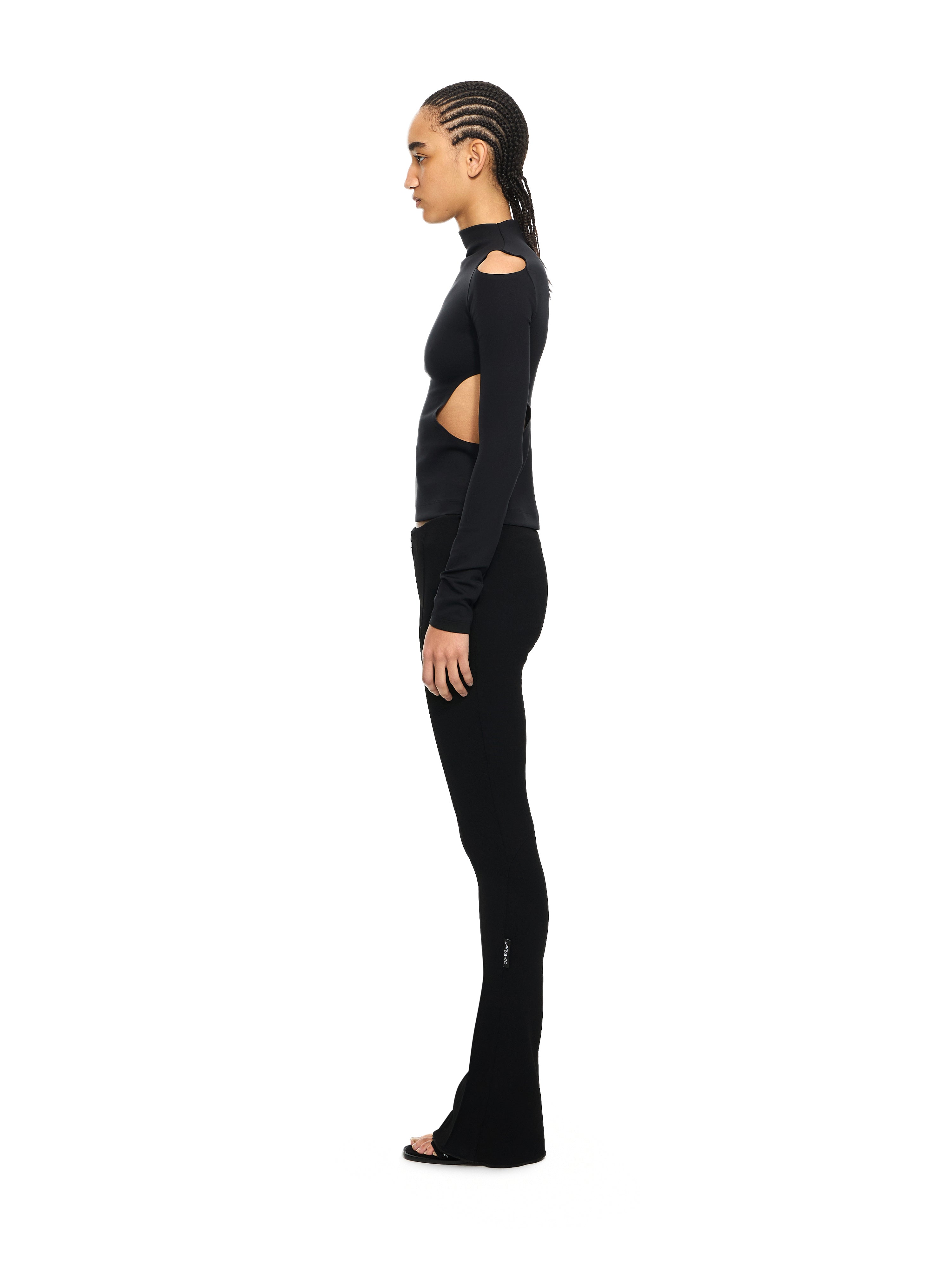 Off-White Sleek Meteor Longsleeved Top Black