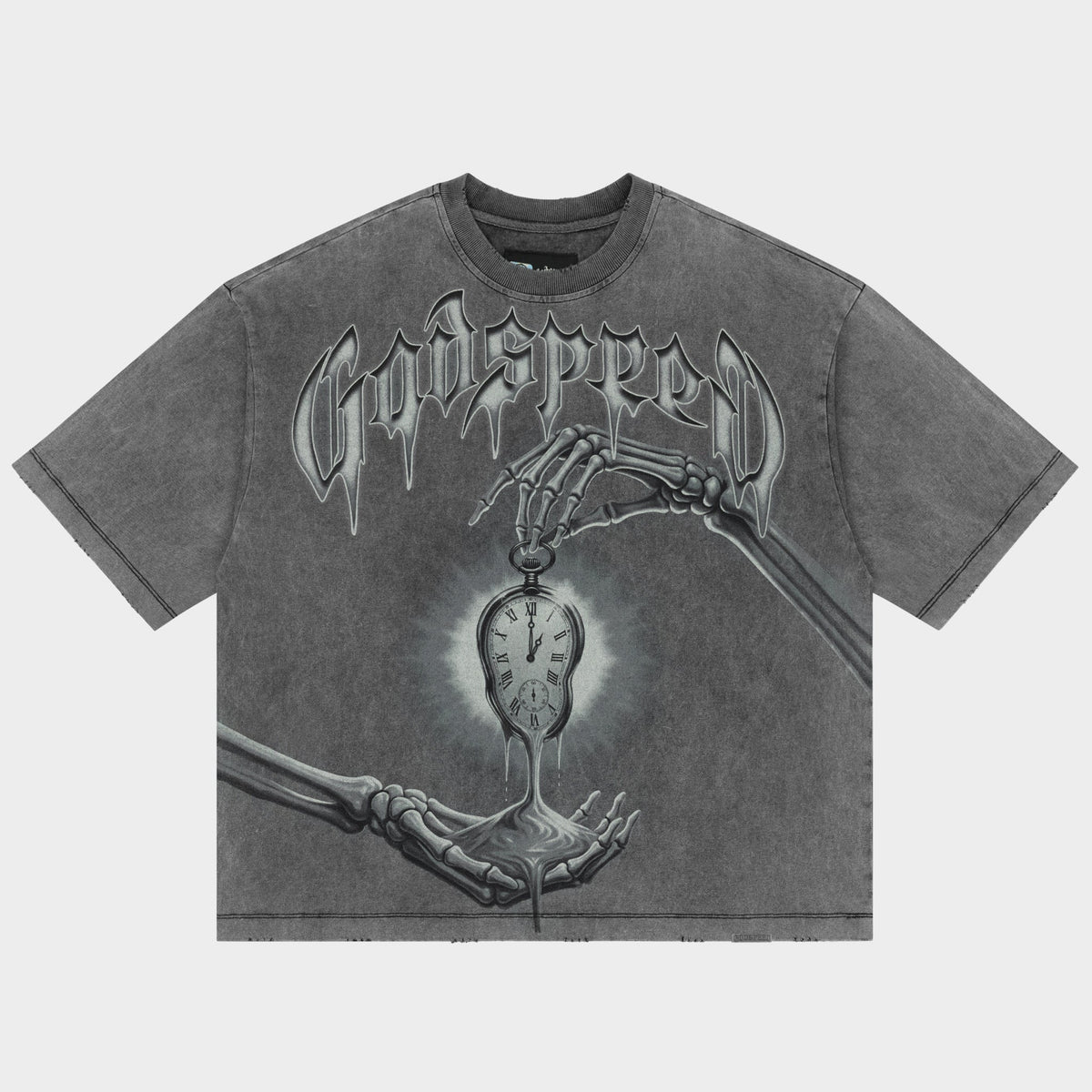 Godspeed Borrowed Time T-Shirt (Grey Wash)