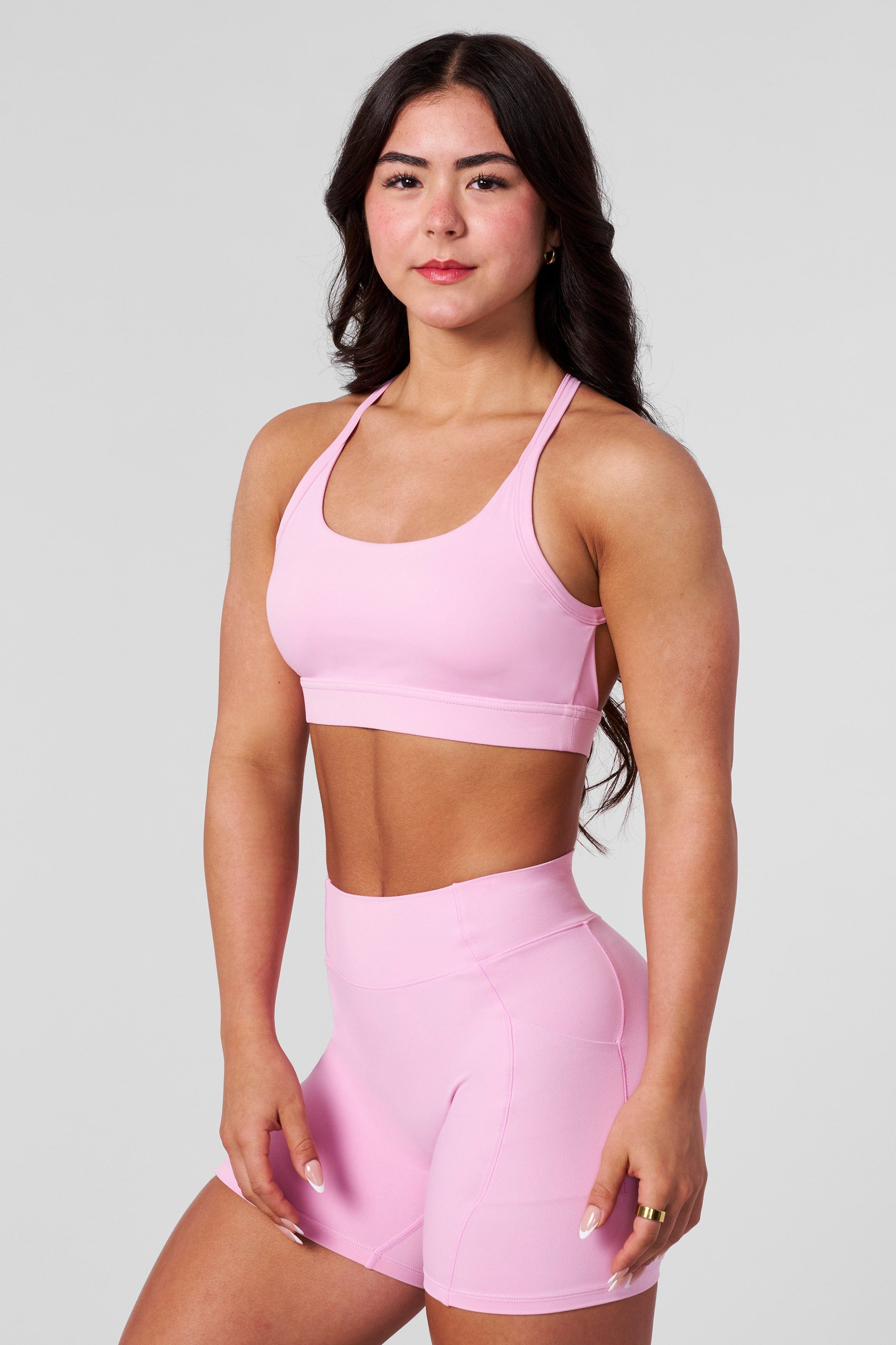 YoungLA W362 Nova sports Bra Pink