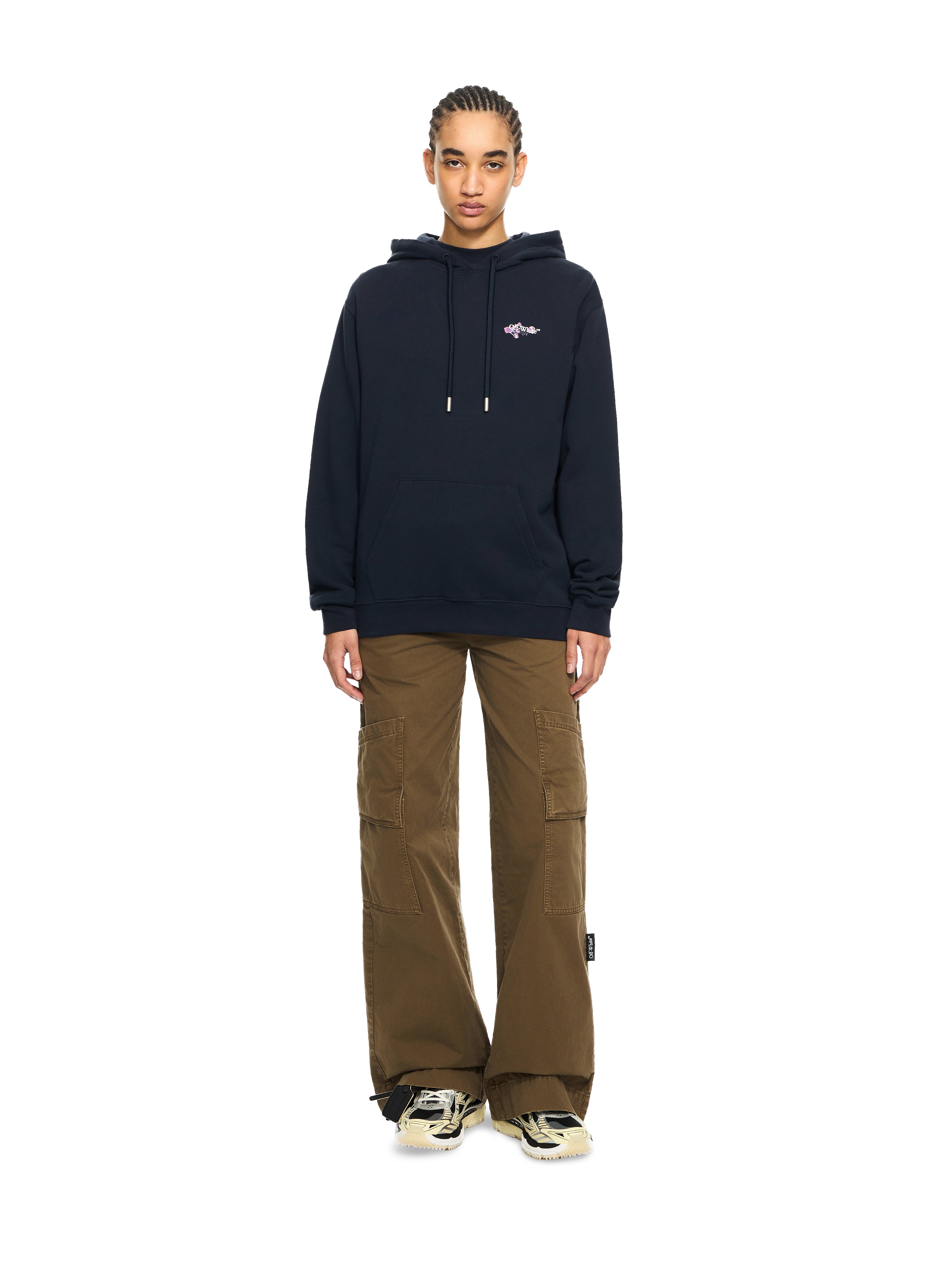 Off-White Dripped Watercolor Arrow Hoodie