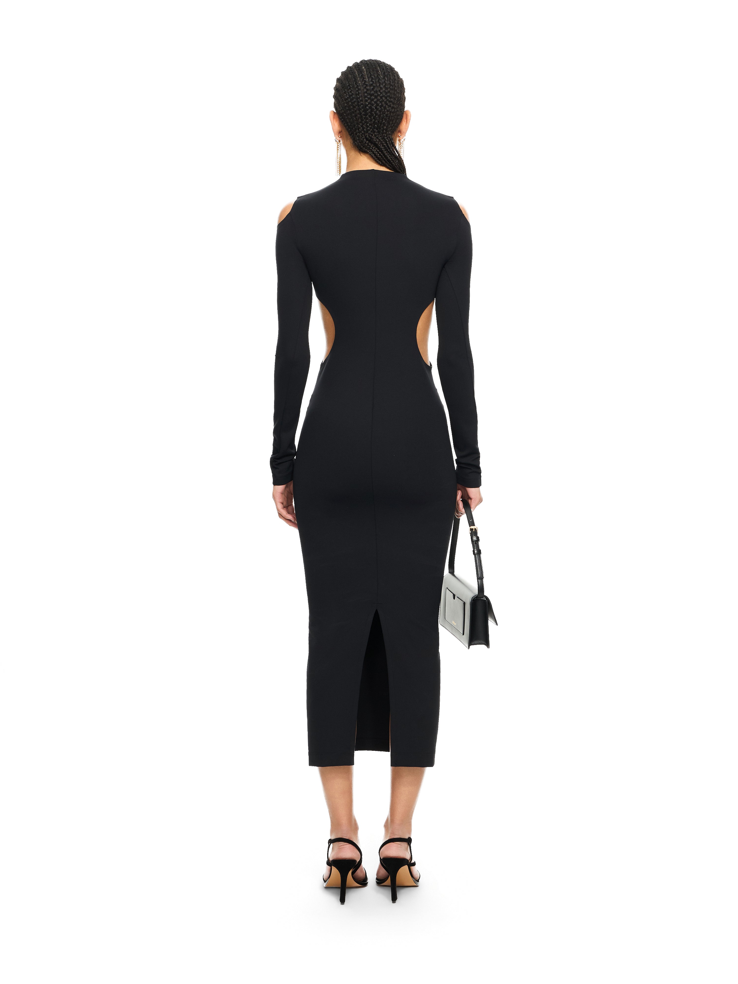 Off-White Sleek Meteor Dress Black