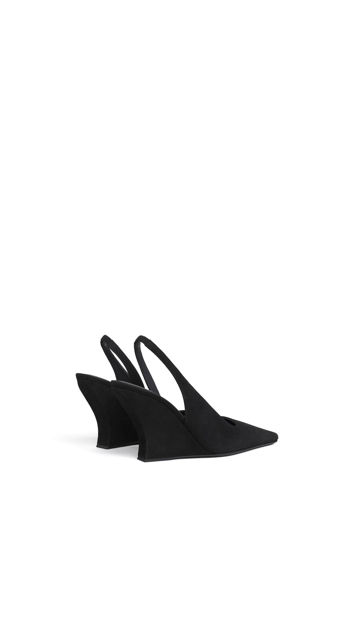 Alaïa Wave Slingbacks In Suede