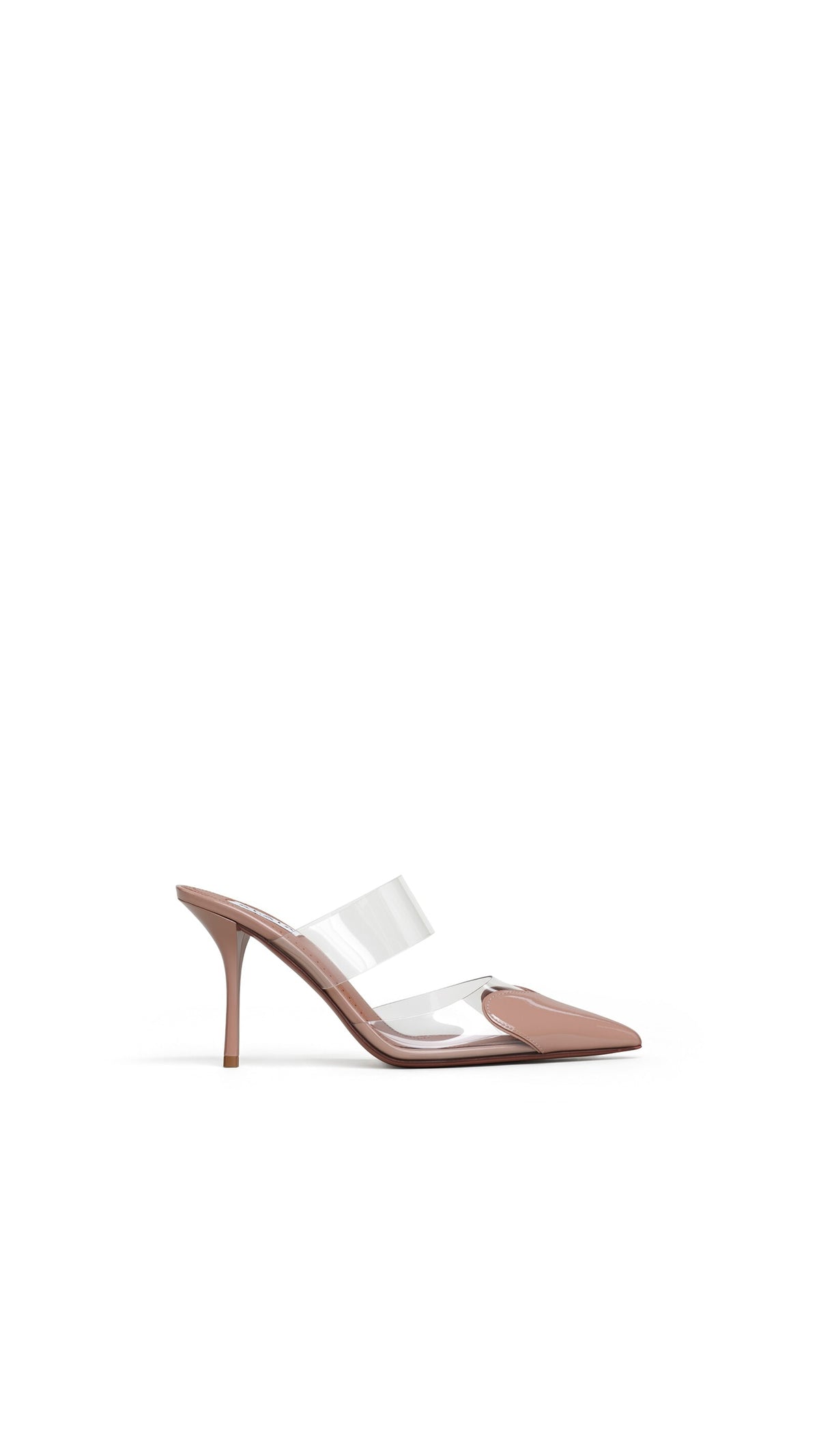 Alaïa Le Cœur Mules In Patent Leather