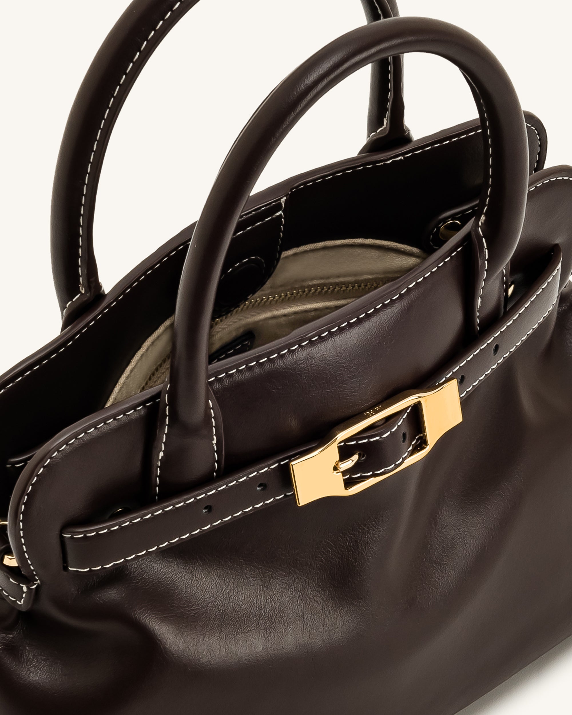 Jw Pei Mia Tote Bag Dark Brown