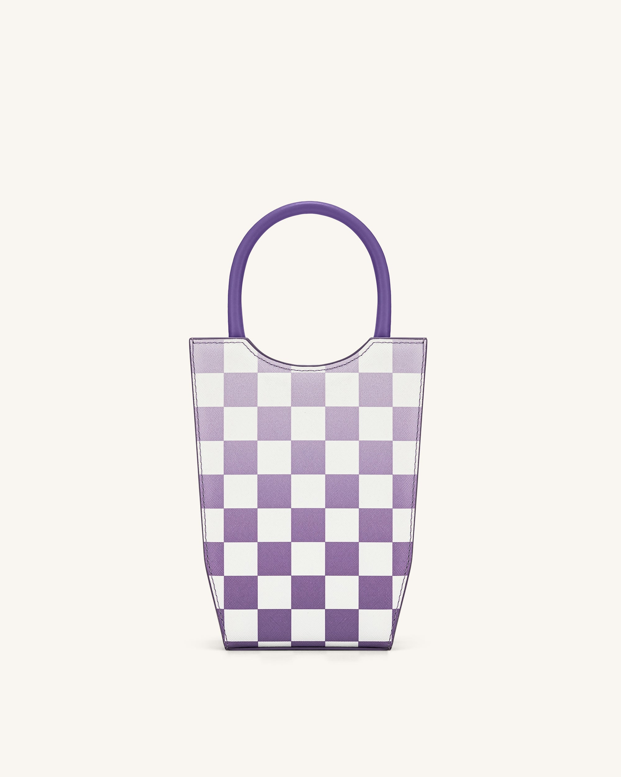 Jw Pei Fei Gradient Checkerboard Phone Bag Purple